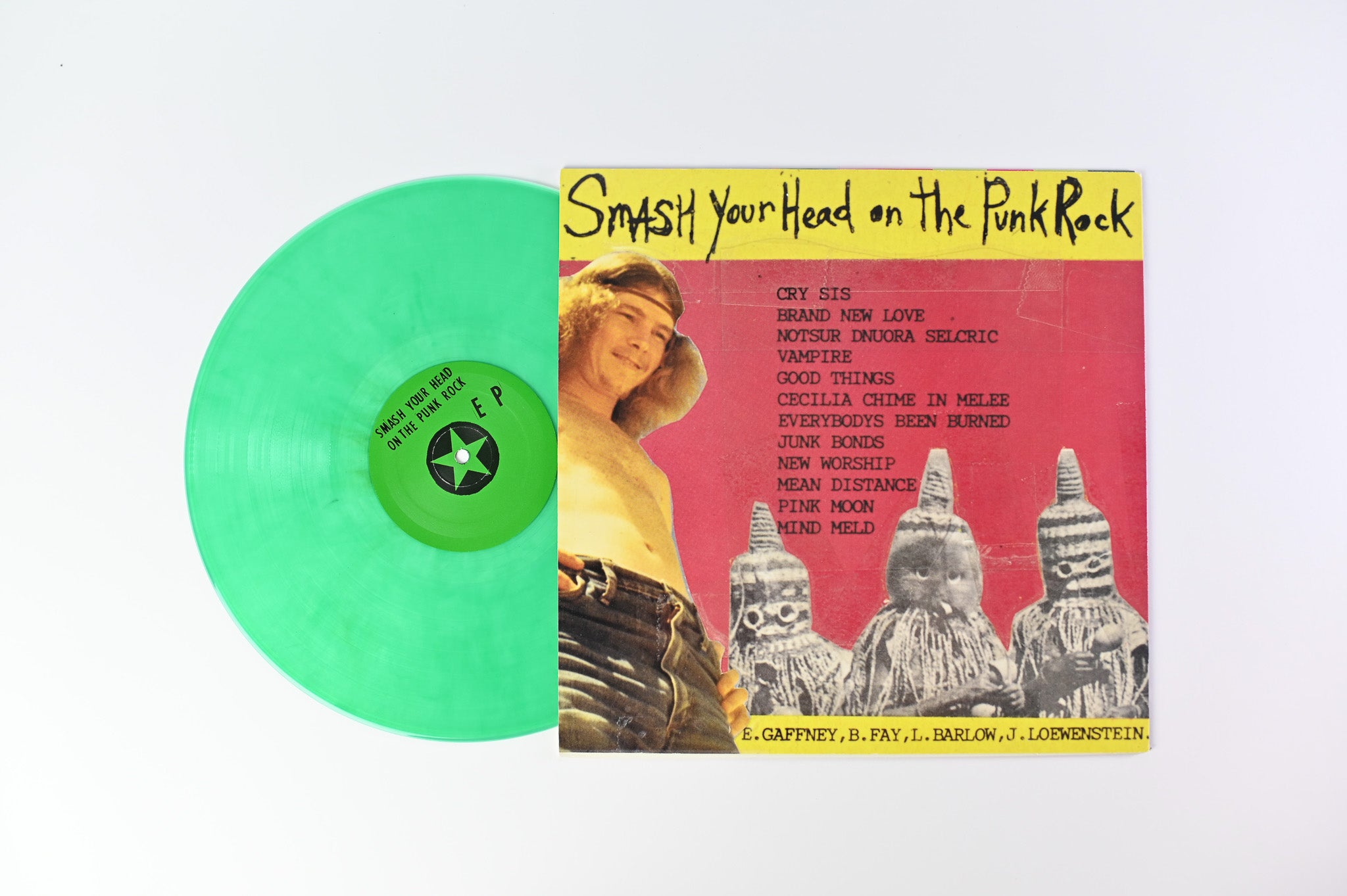 Sebadoh - Smash Your Head On The Punk Rock on Sub Pop Green Transparent Vinyl