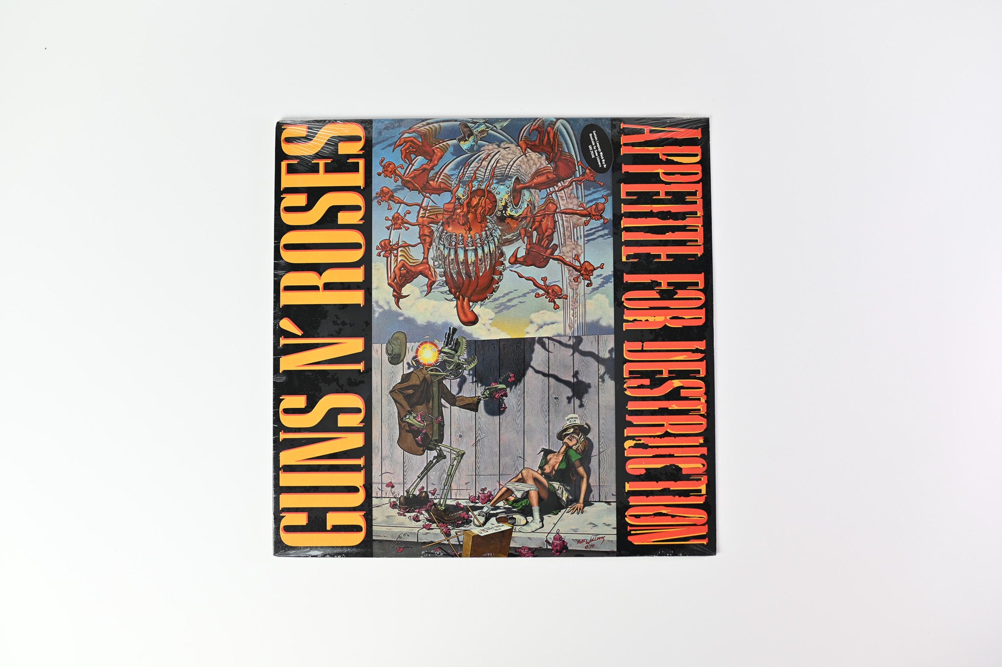 Guns N' Roses - Appetite For Destruction on Geffen Uncensored Cover Sealed