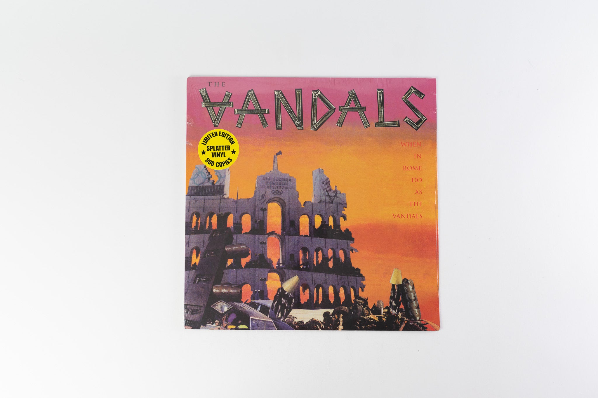 The Vandals - When In Rome Do As The Vandals SEALED Limited Reissue on Kung Fu Records Splatter Vinyl