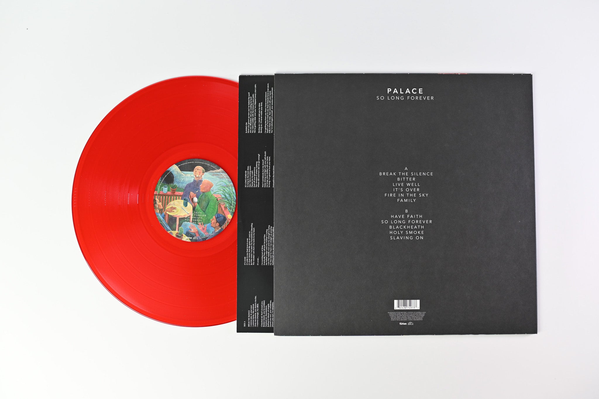 Palace - So Long Forever on Fiction Red Vinyl Reissue