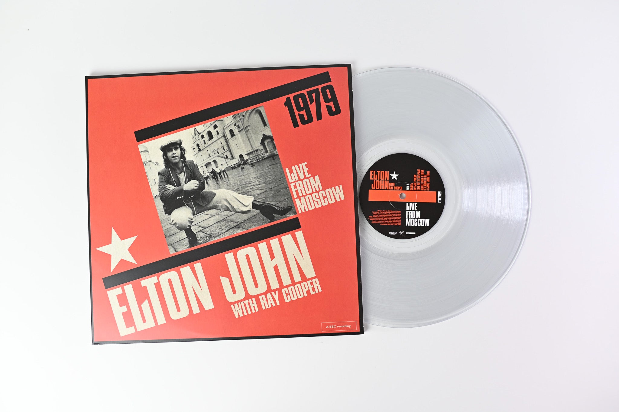 Elton John - Live From Moscow RSD Ltd Clear Vinyl