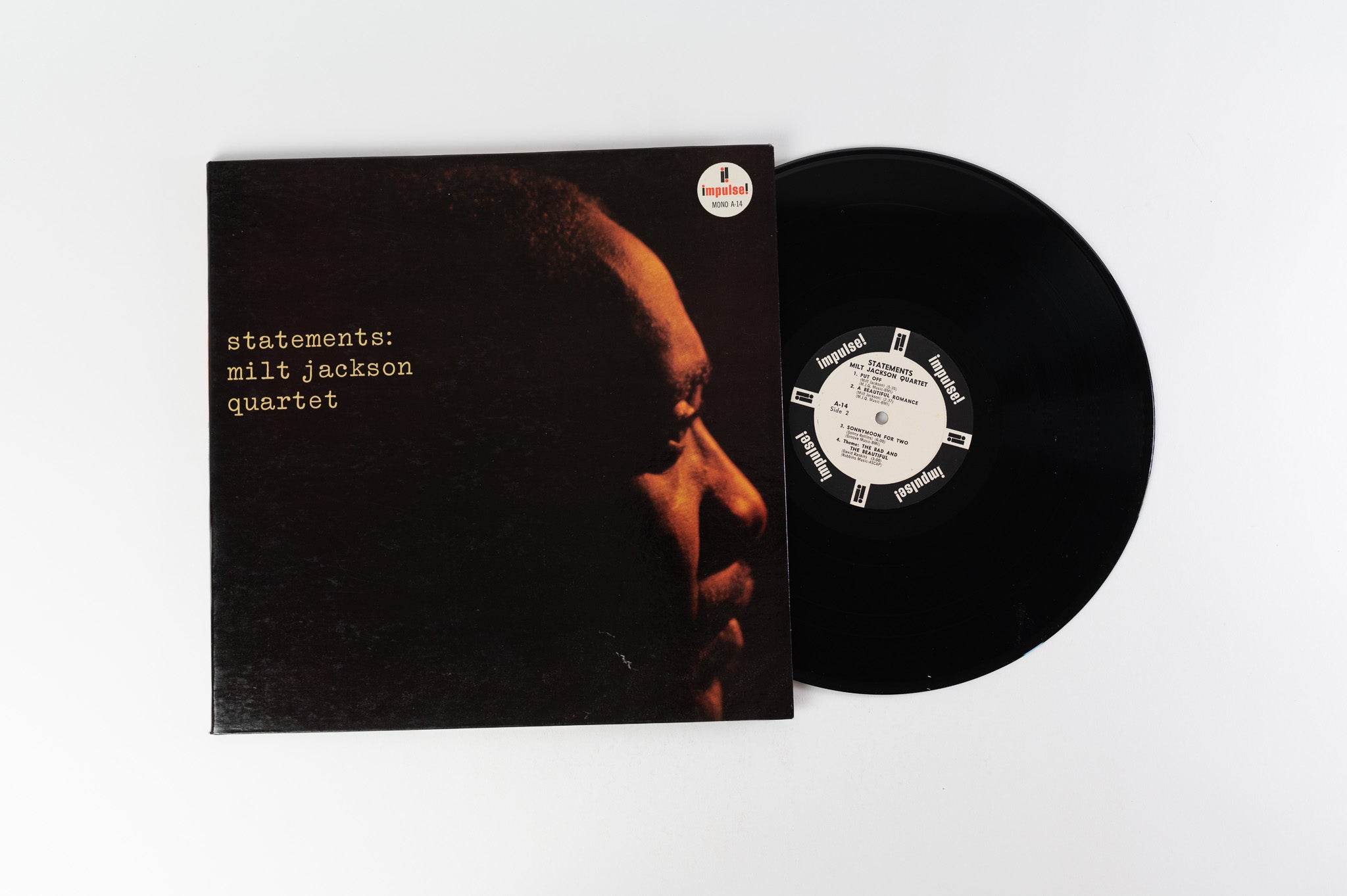 The Milt Jackson Quartet - Statements Mono Promo on Impulse!