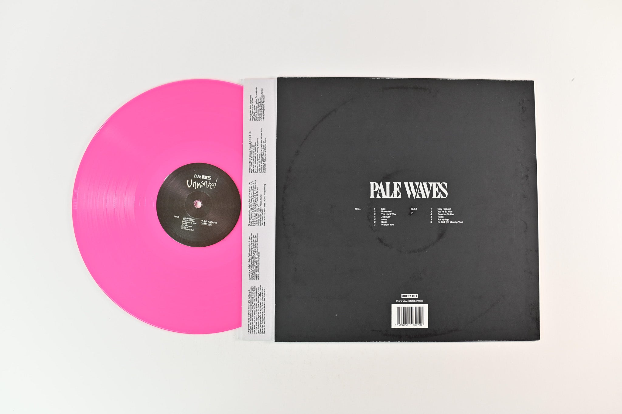 Pale Waves - Unwanted on Dirty Hit - Pink Vinyl