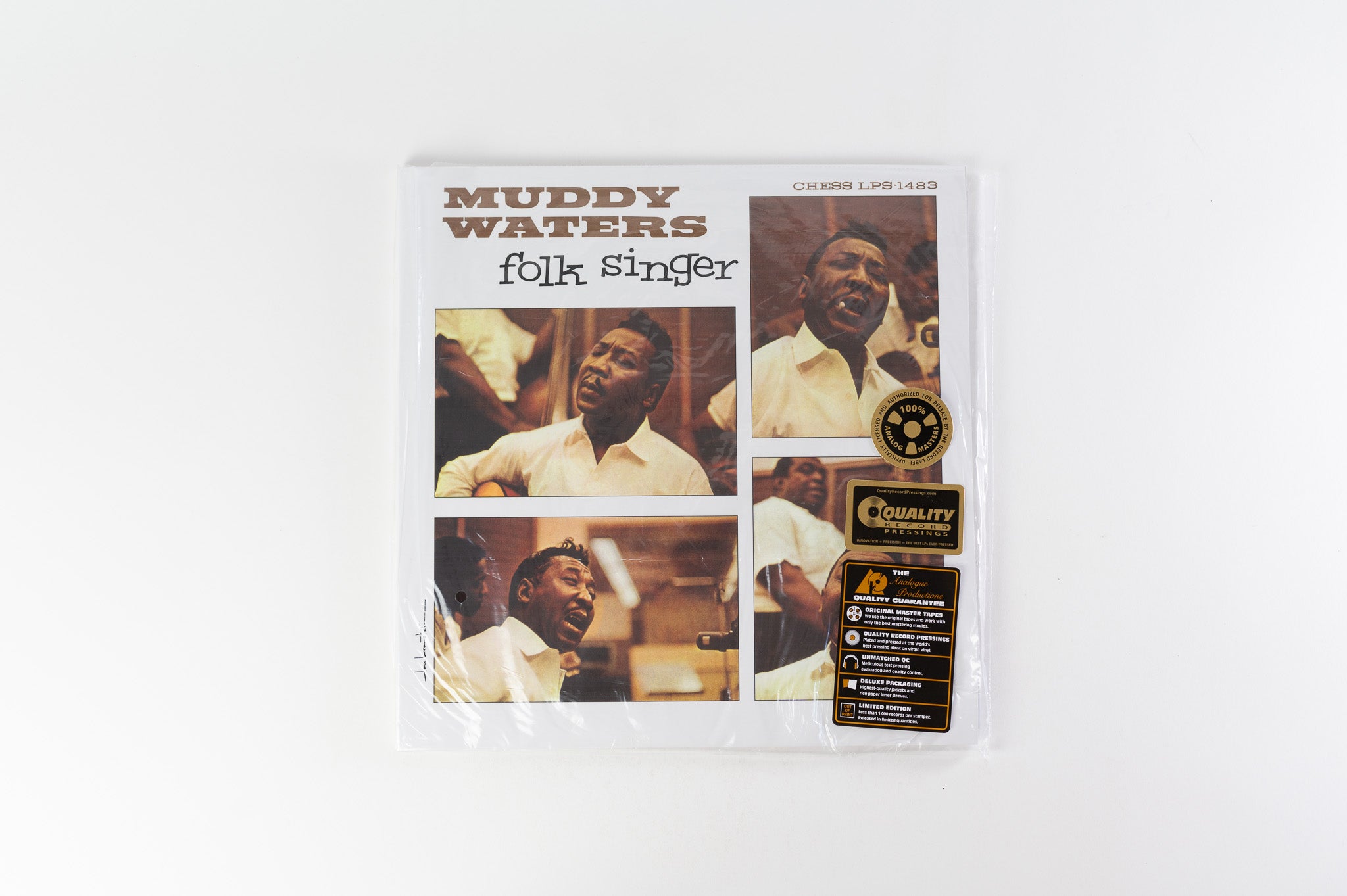 Muddy Waters - Folk Singer Reissue 45 RPM on Analogue Productions