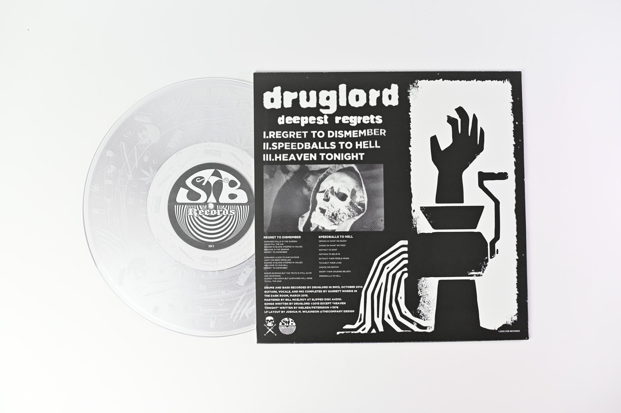 Druglord - Deepest Regrets on STB Ltd Die Hard Clear