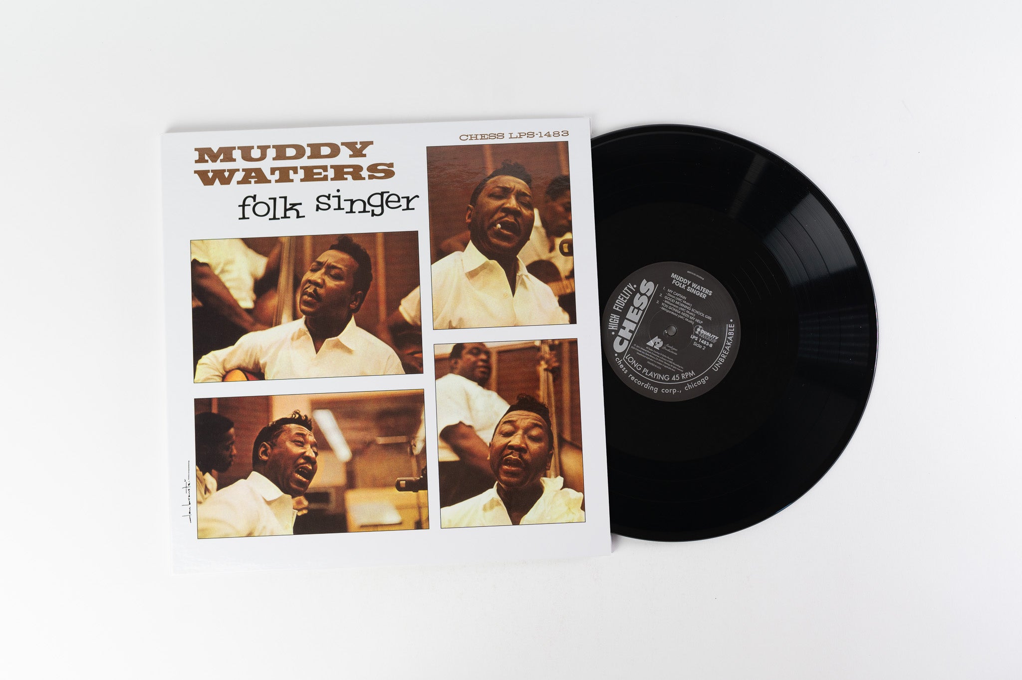 Muddy Waters - Folk Singer Reissue 45 RPM on Analogue Productions