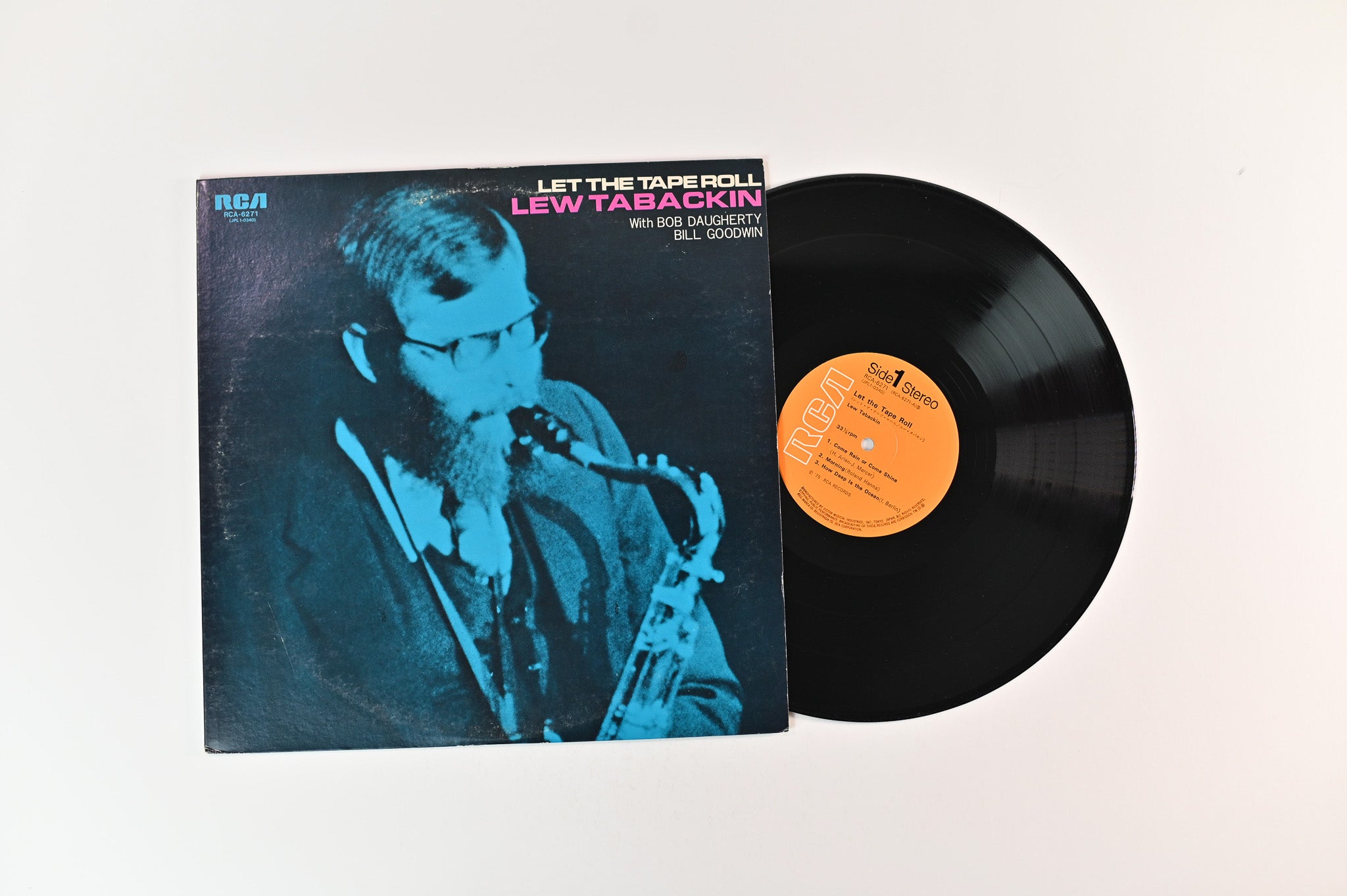 Lew Tabackin - Let The Tape Roll on RCA Japanese Pressing