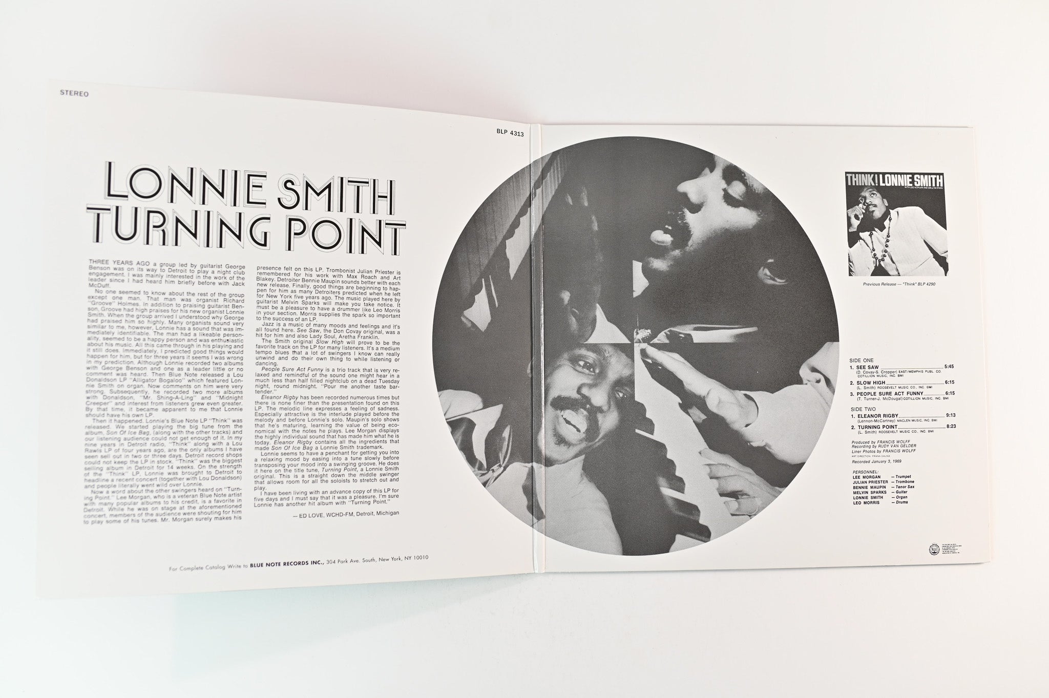 Lonnie Smith - Turning Point on Blue Note