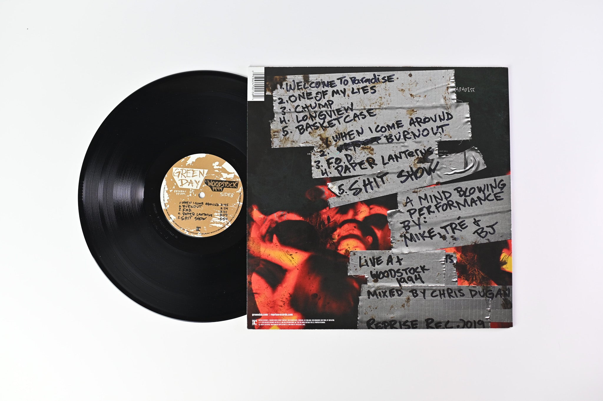Green Day - Woodstock 1994 on Reprise RSD Ltd Edition