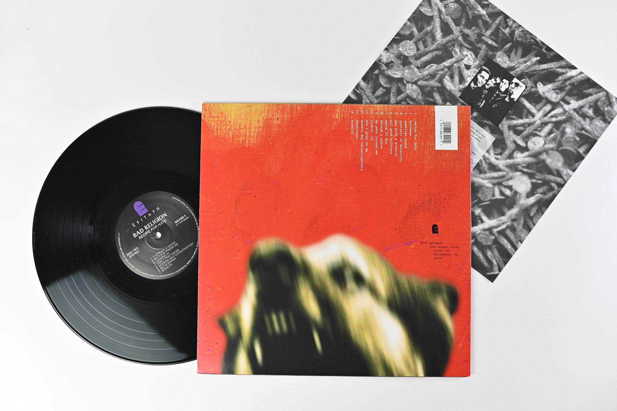 BAD RELIGION / RECIPE FOR HATE レコード Bad Religion - Recipe For Hate on Epitaph Early Reissue