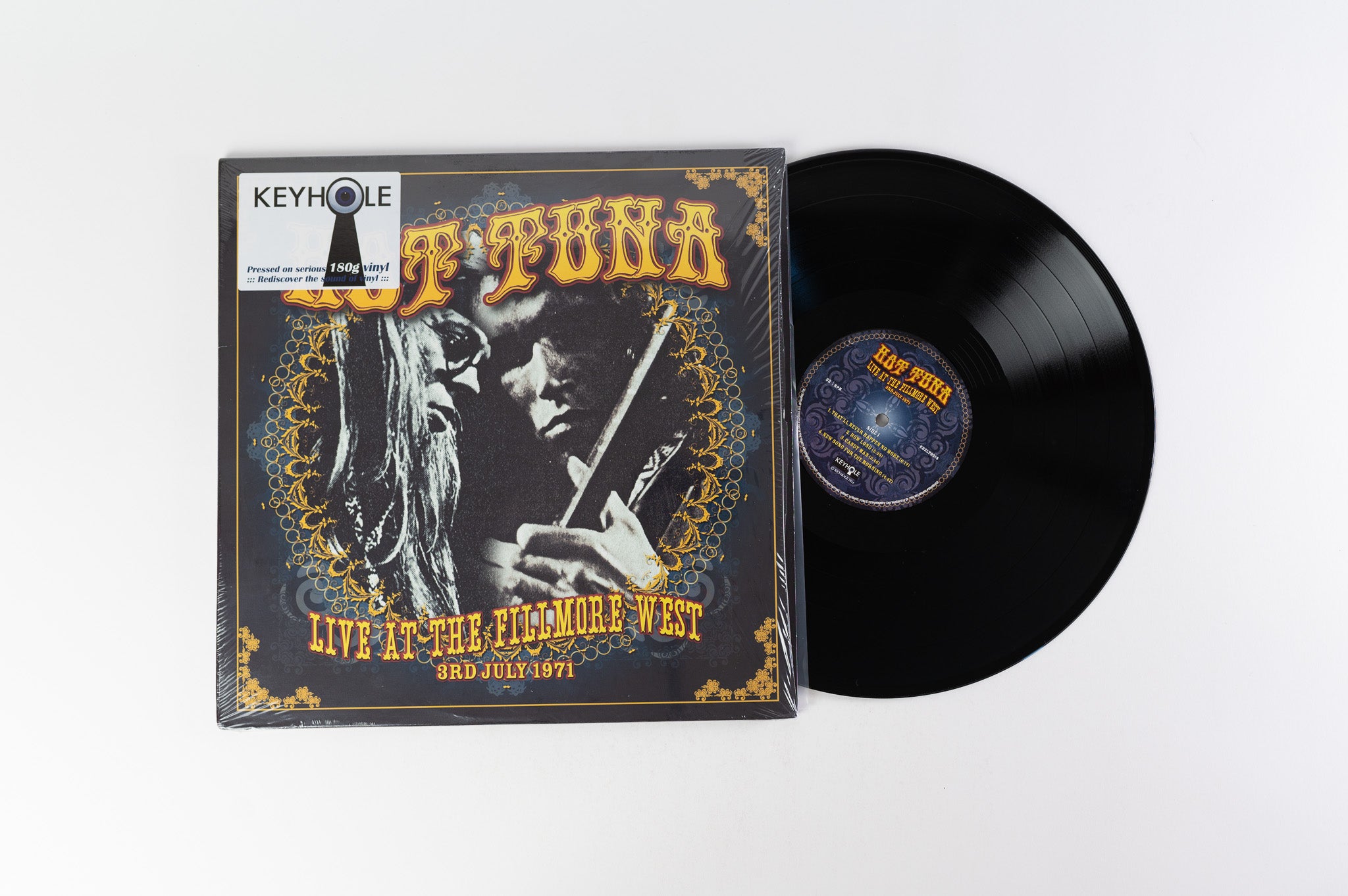 Hot Tuna - Live At The Fillmore West (3rd July 1971) on Keyhole Unofficial Release