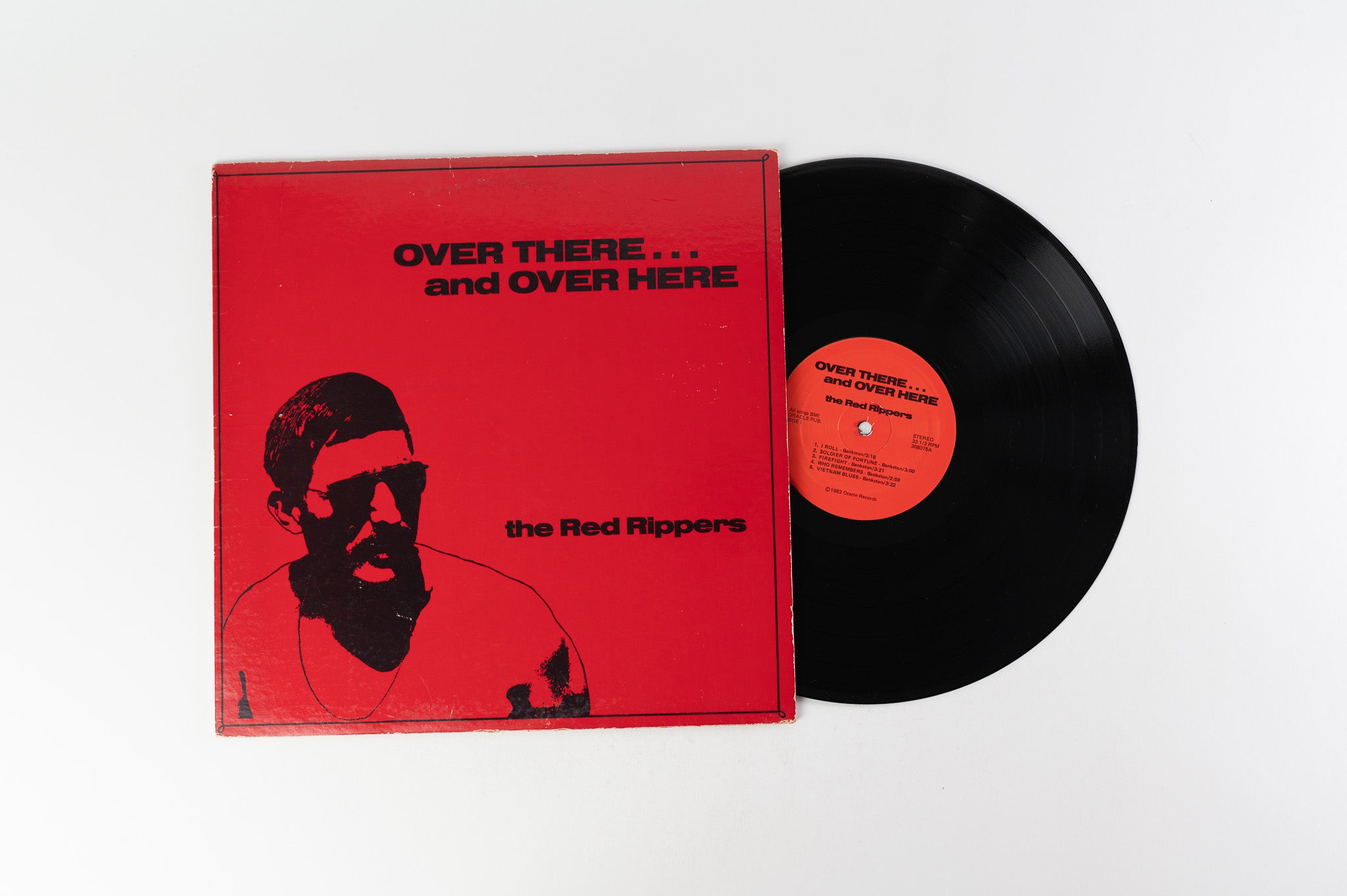 The Red Rippers - Over There ... And Over Here on Oracle Records