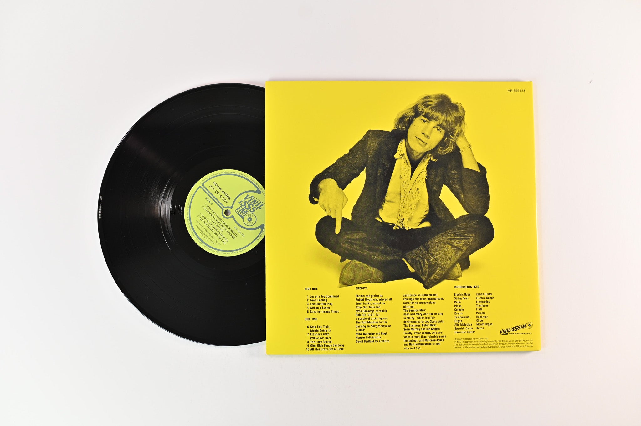 Kevin Ayers - Joy Of A Toy on Vinilisssimo