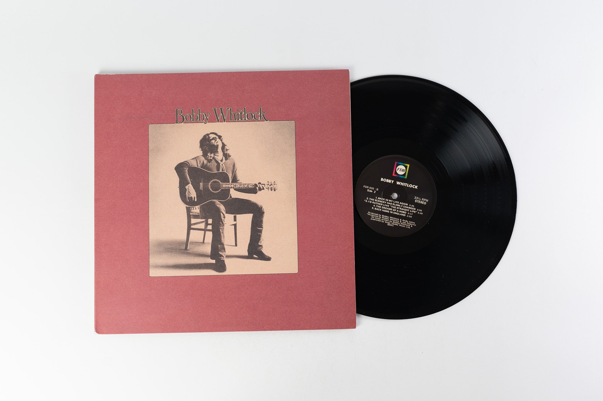 Bobby Whitlock - Bobby Whitlock Reissue on Future Days Recordings