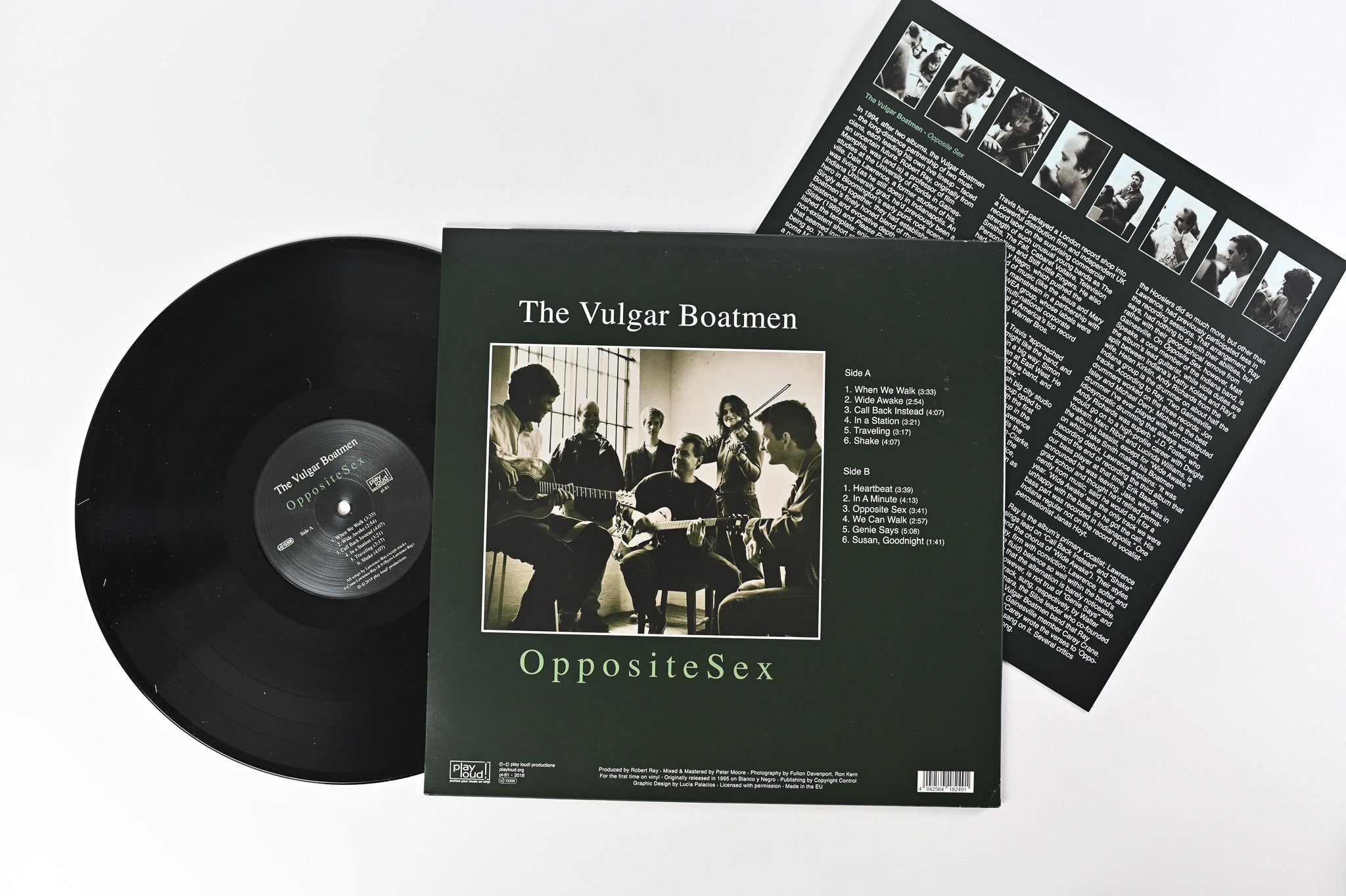 The Vulgar Boatmen - Opposite Sex on Play Loud Reissue