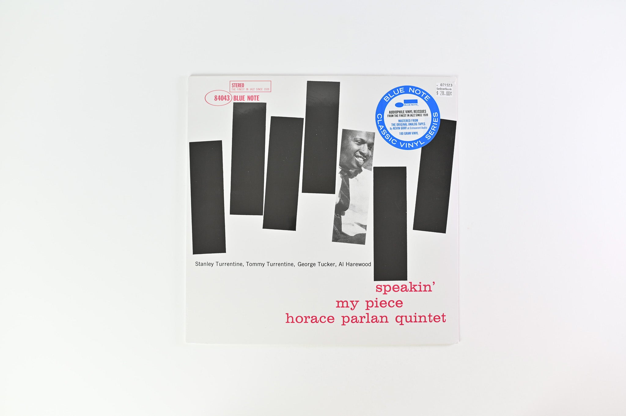 Horace Parlan Quintet - Speakin' My Piece on Blue Note Classic Vinyl Series - Sealed