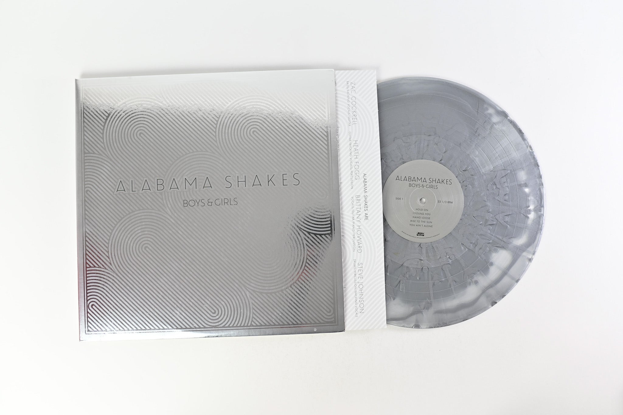 Alabama Shakes - Boys & Girls on ATO Ltd Silver Cloudy Reissue