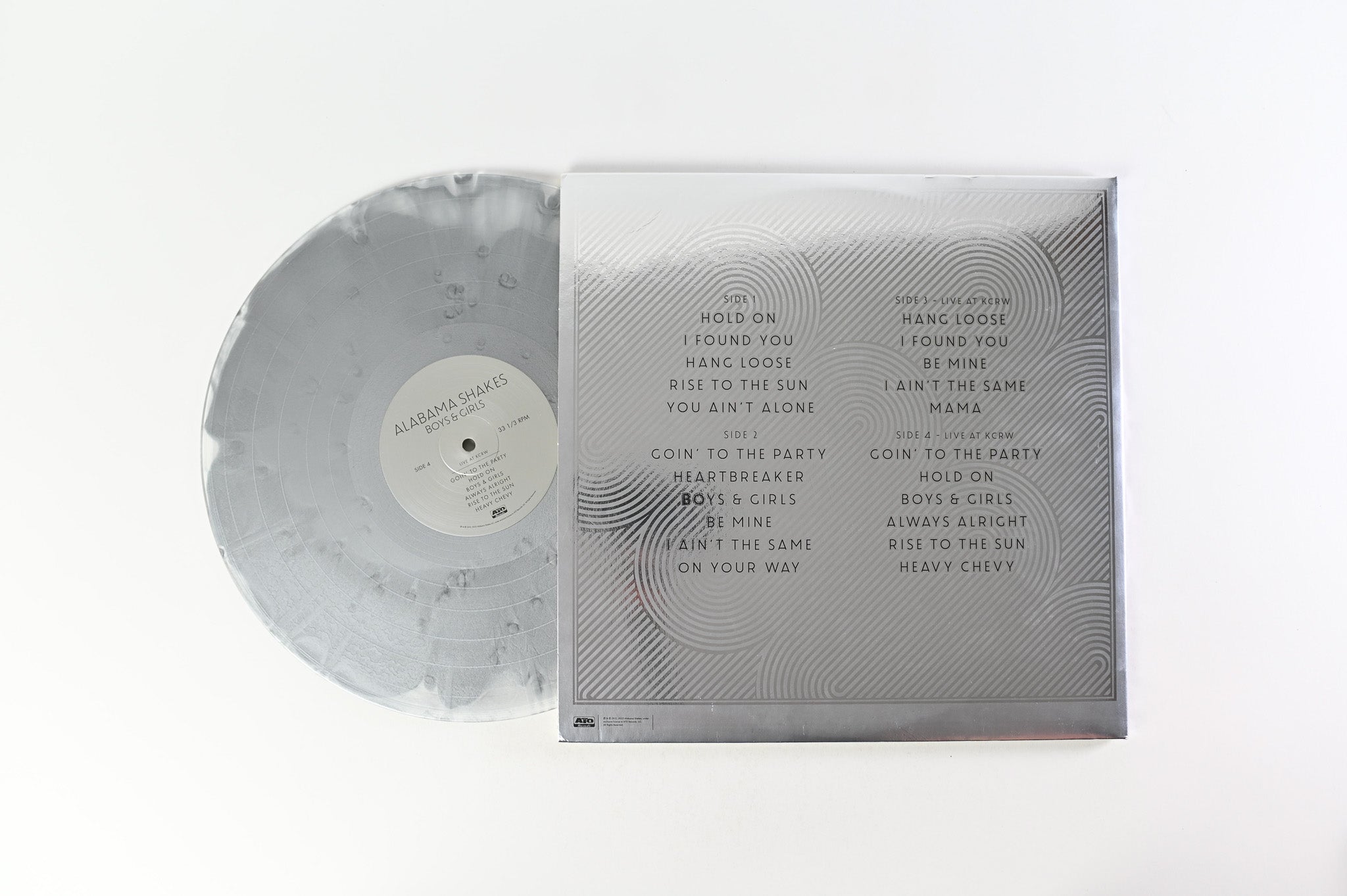 Alabama Shakes - Boys & Girls on ATO Ltd Silver Cloudy Reissue