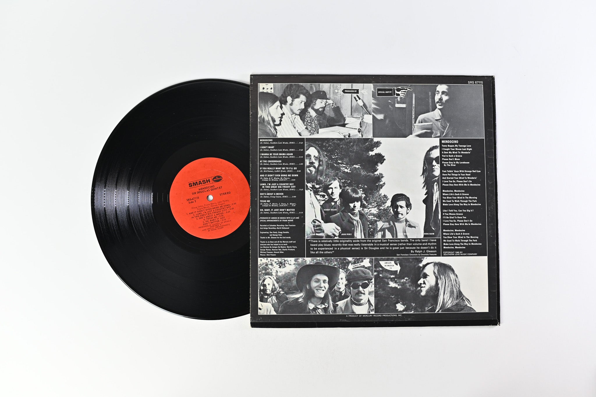 Sir Douglas Quintet - Mendocino on Smash Stereo