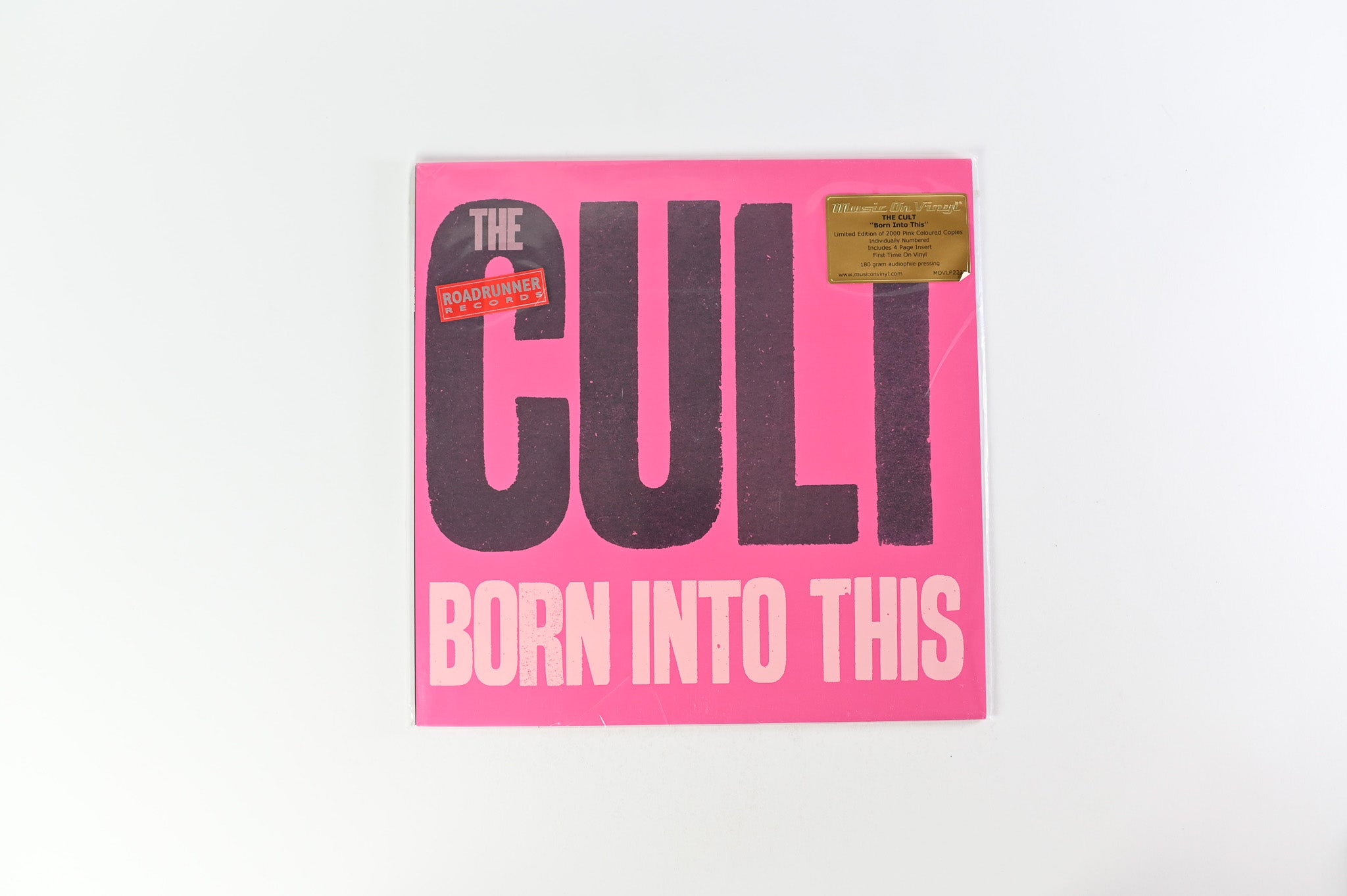 The Cult - Born Into This on Music on Vinyl Ltd Numbered Pink Vinyl Reissue