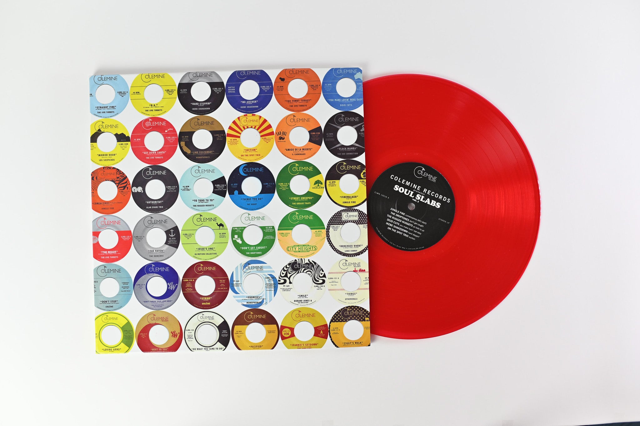 Various - Soul Slabs Vol. 1 on Colemine RSD Ltd Numbered Red Translucent