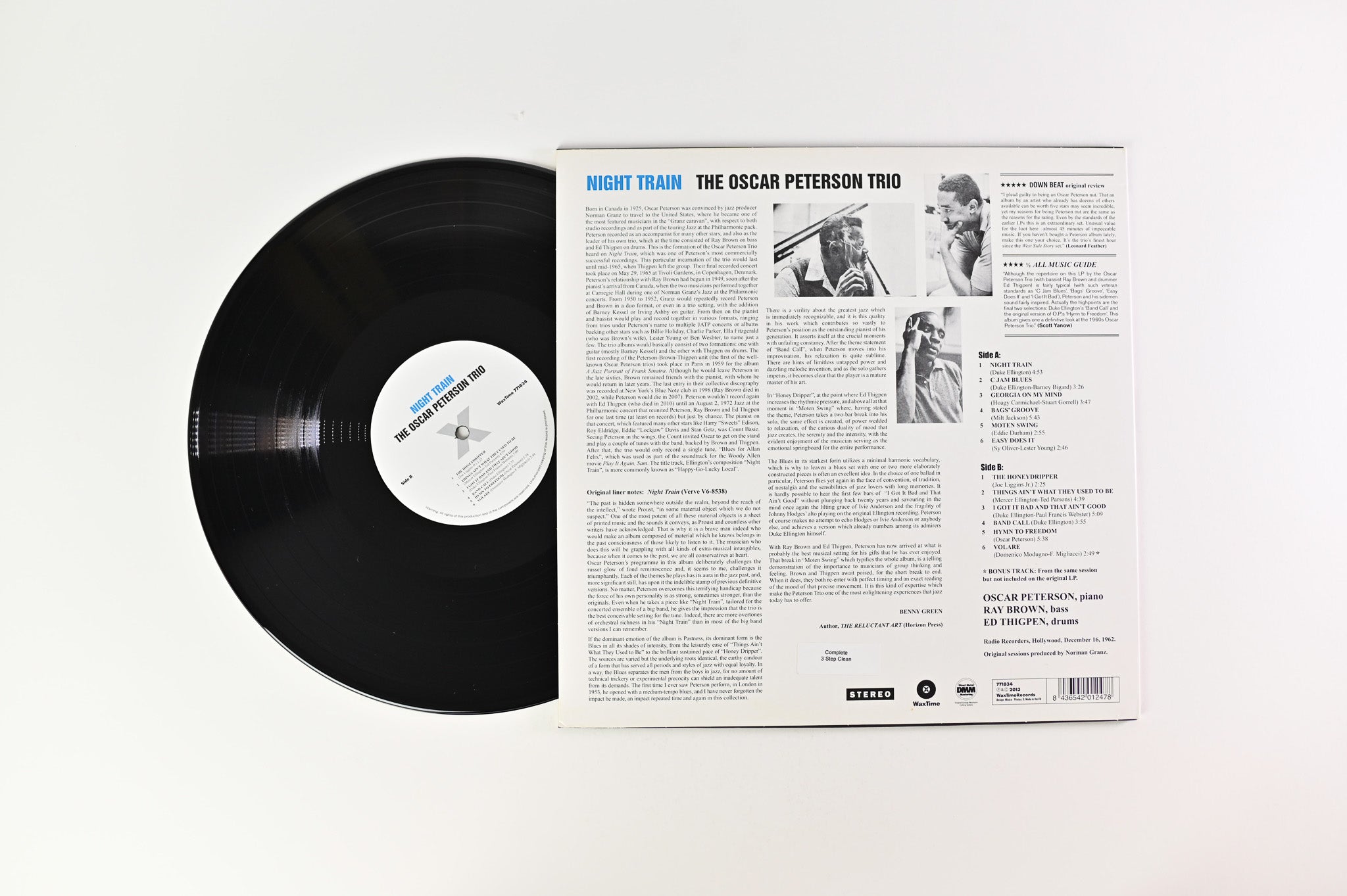 The Oscar Peterson Trio - Night Train on WaxTime