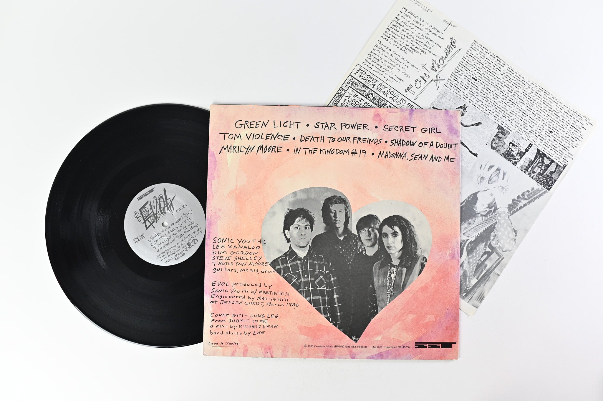 Sonic Youth - Evol on SST Reissue