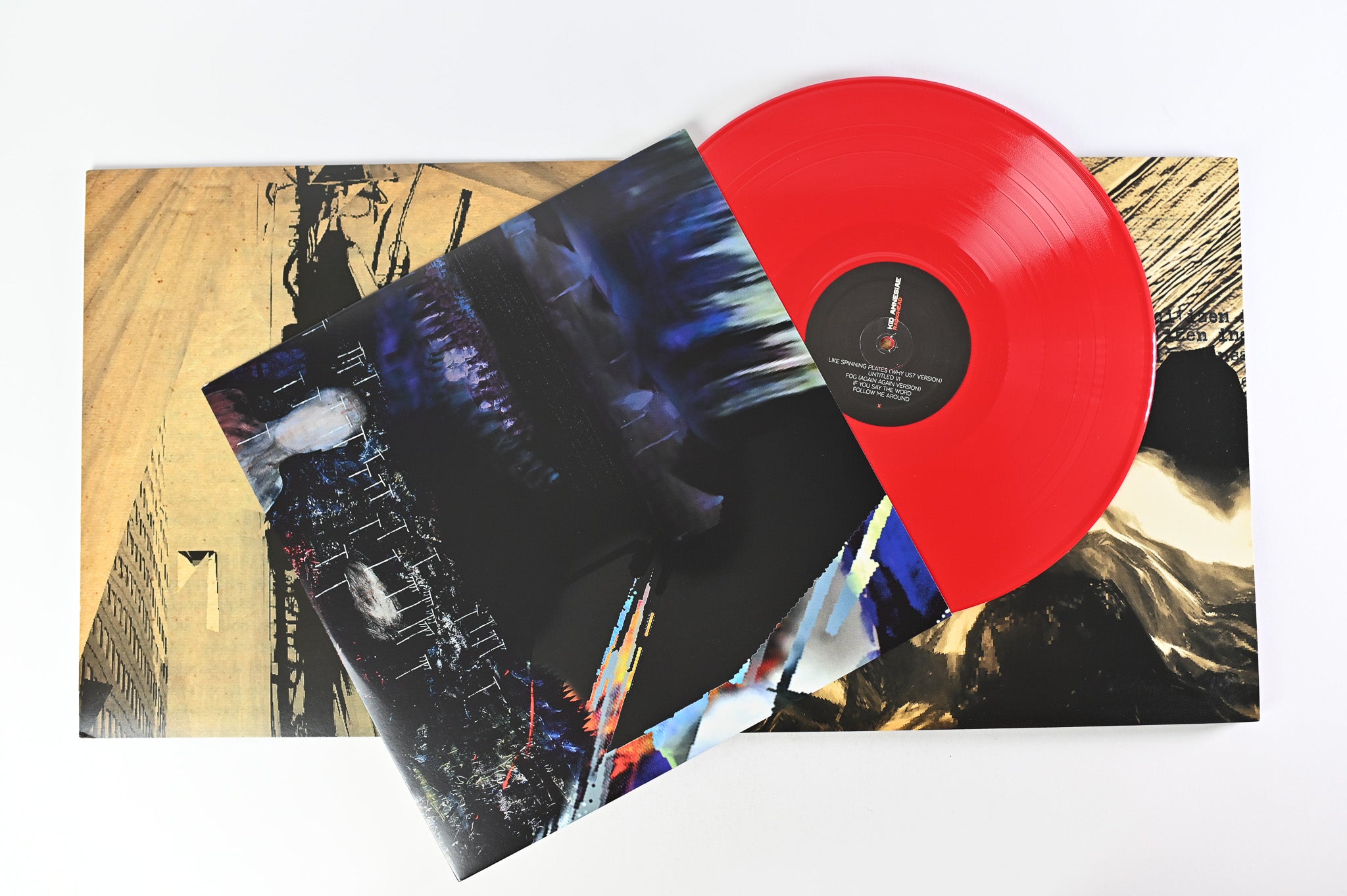Radiohead - Kid A Mnesia on XL Recordings - Red Vinyl