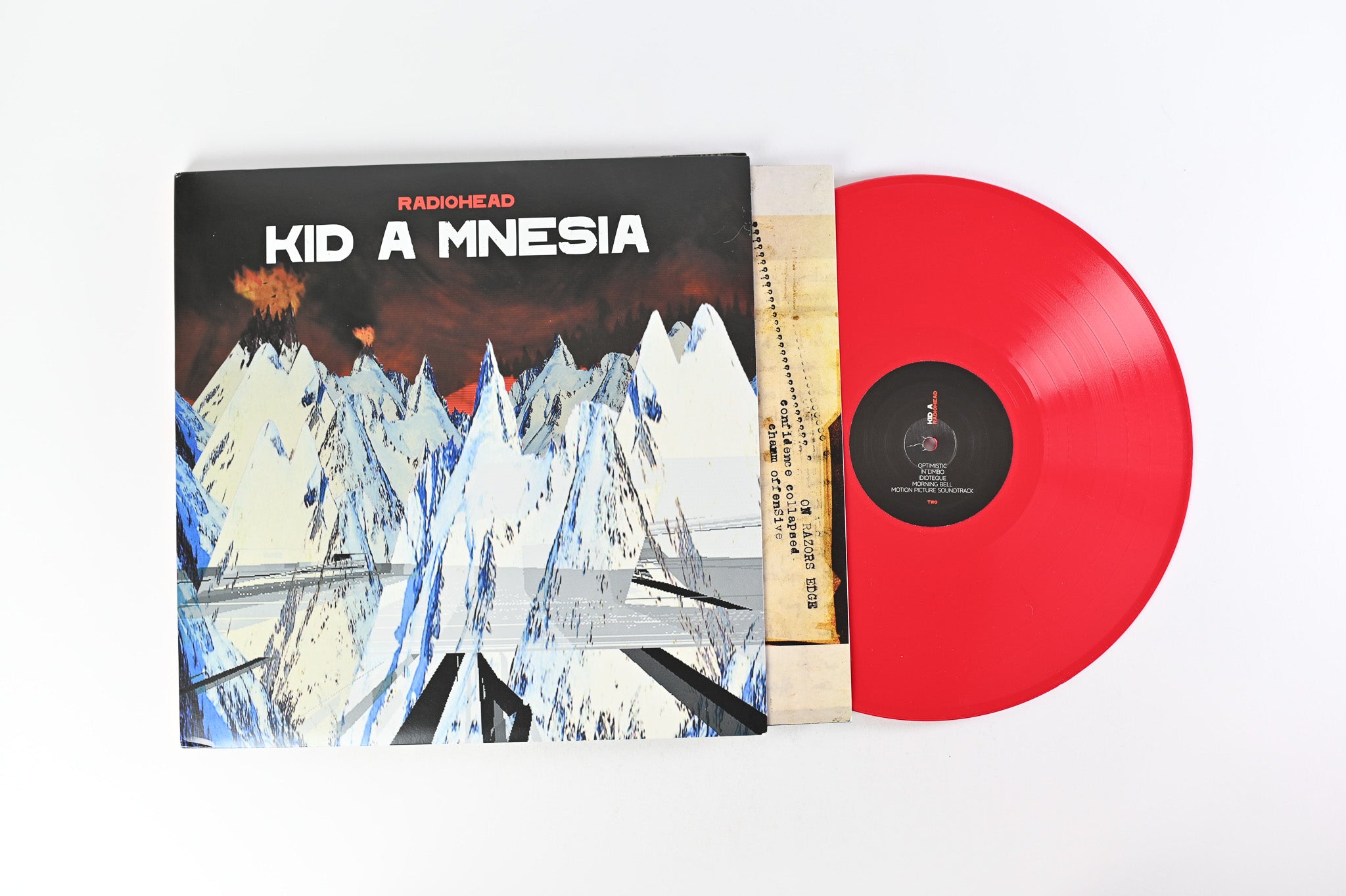 Radiohead - Kid A Mnesia on XL Recordings - Red Vinyl