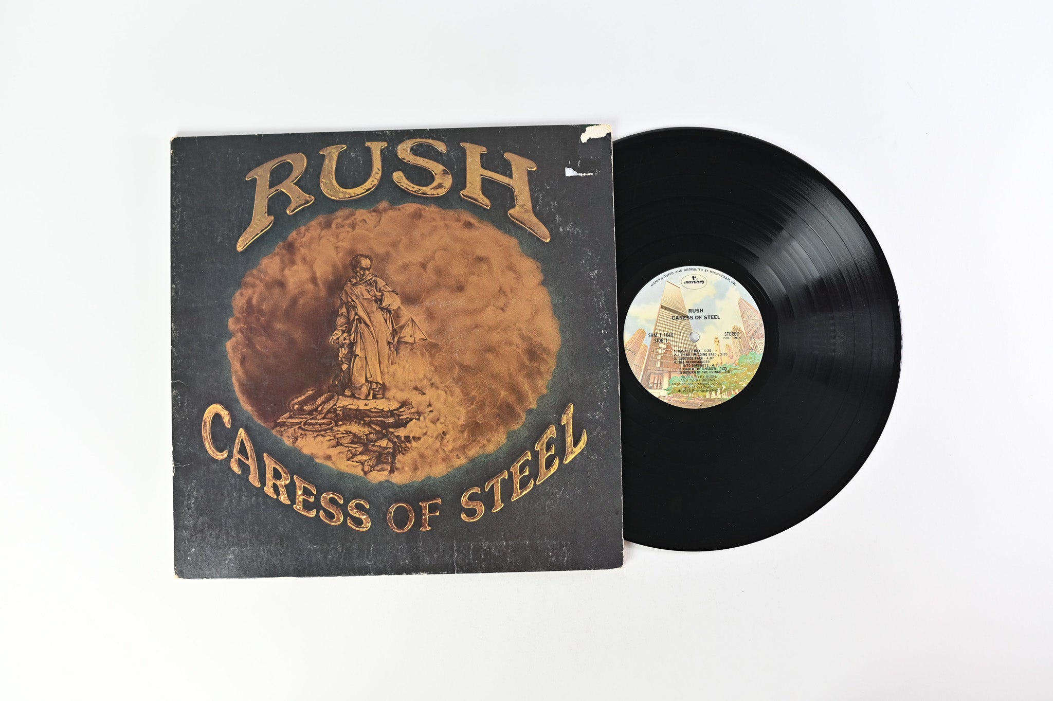 Rush - Caress Of Steel on Mercury