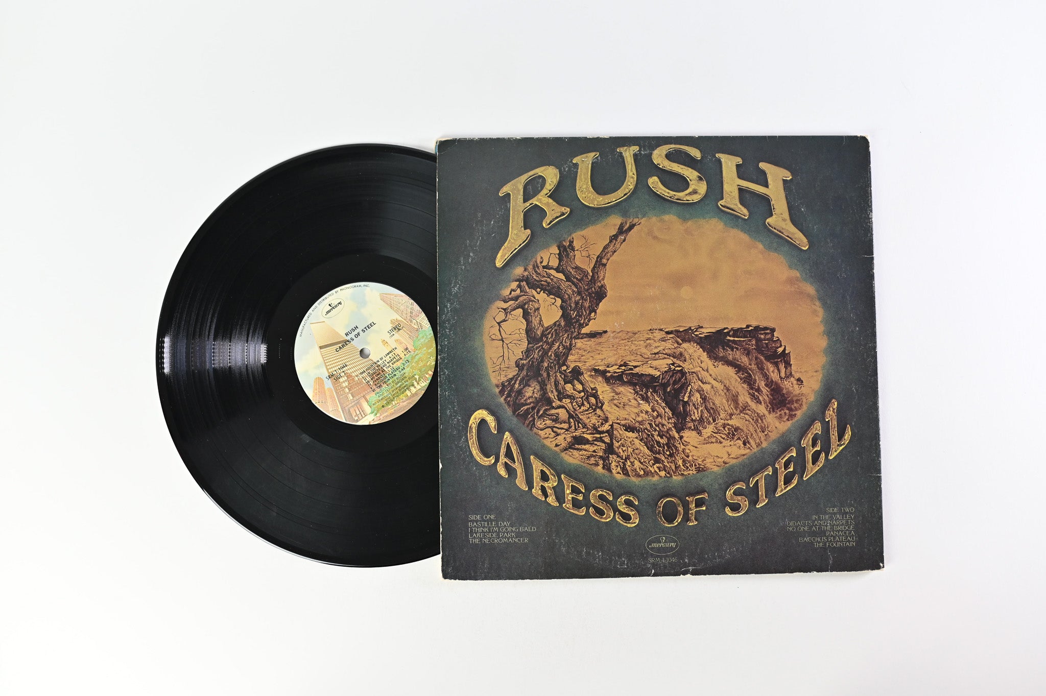 Rush - Caress Of Steel on Mercury