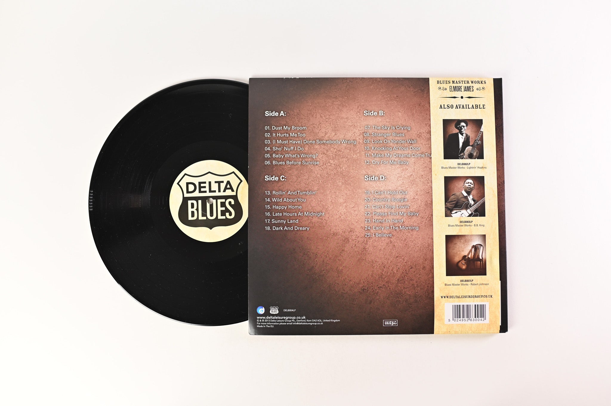 Elmore James - Blues Master Works on Delta Blues 180 Gram