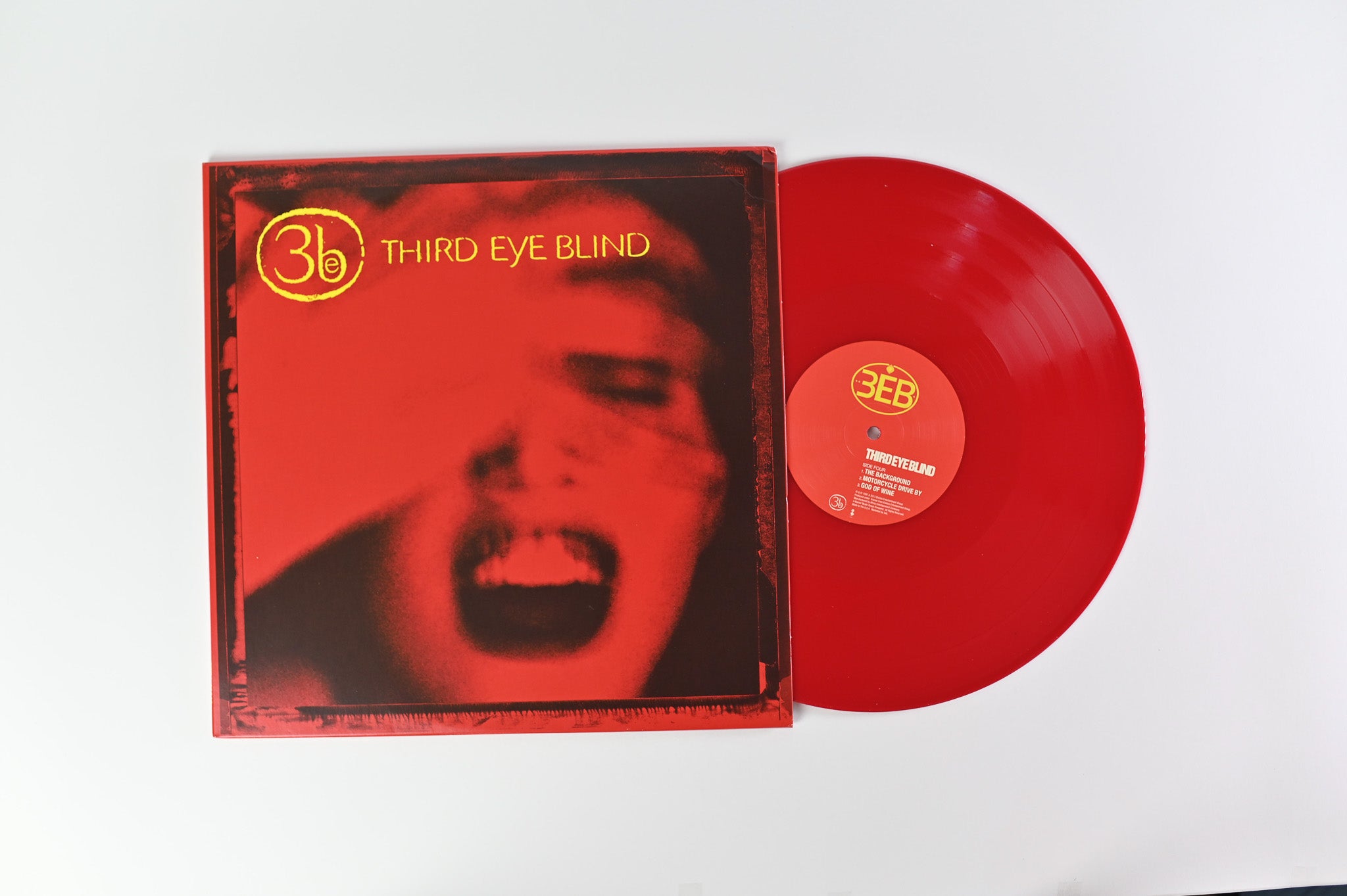 Third Eye Blind - Third Eye Blind on Elektra Opaque Red Reissue