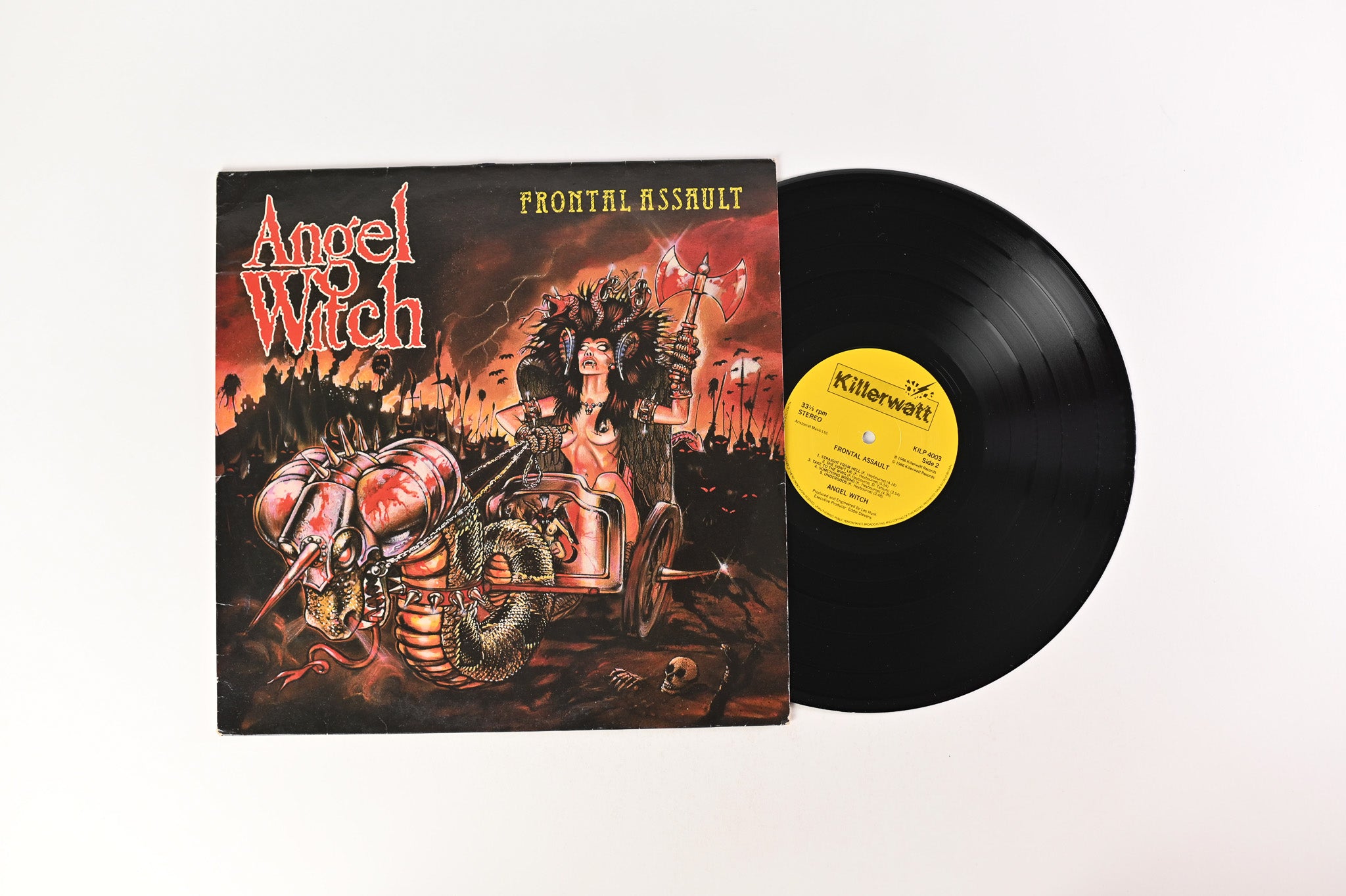 Angel Witch - Frontal Assault on Killerwatt UK Pressing