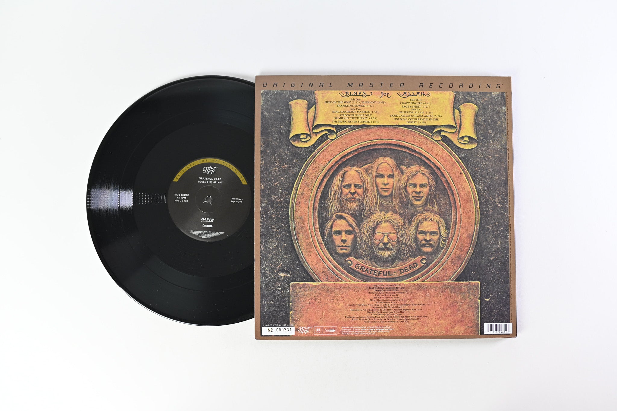 The Grateful Dead - Blues For Allah on Mobile Fidelity Sound Lab Ltd Numbered Reissue