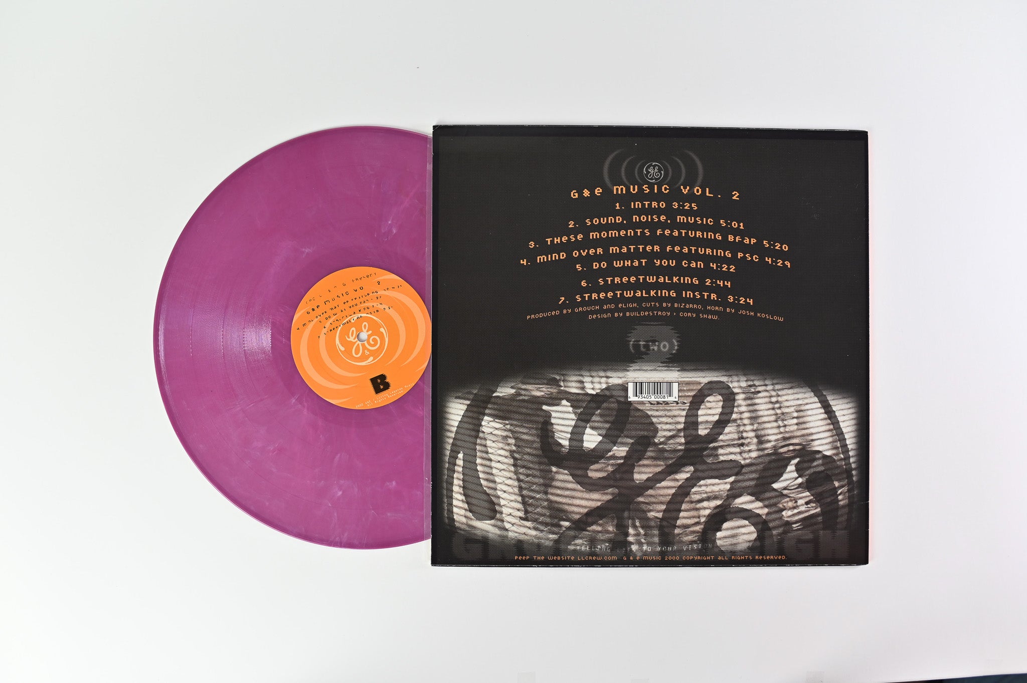 G&E - G&E Music Two on G & E Music Purple Vinyl