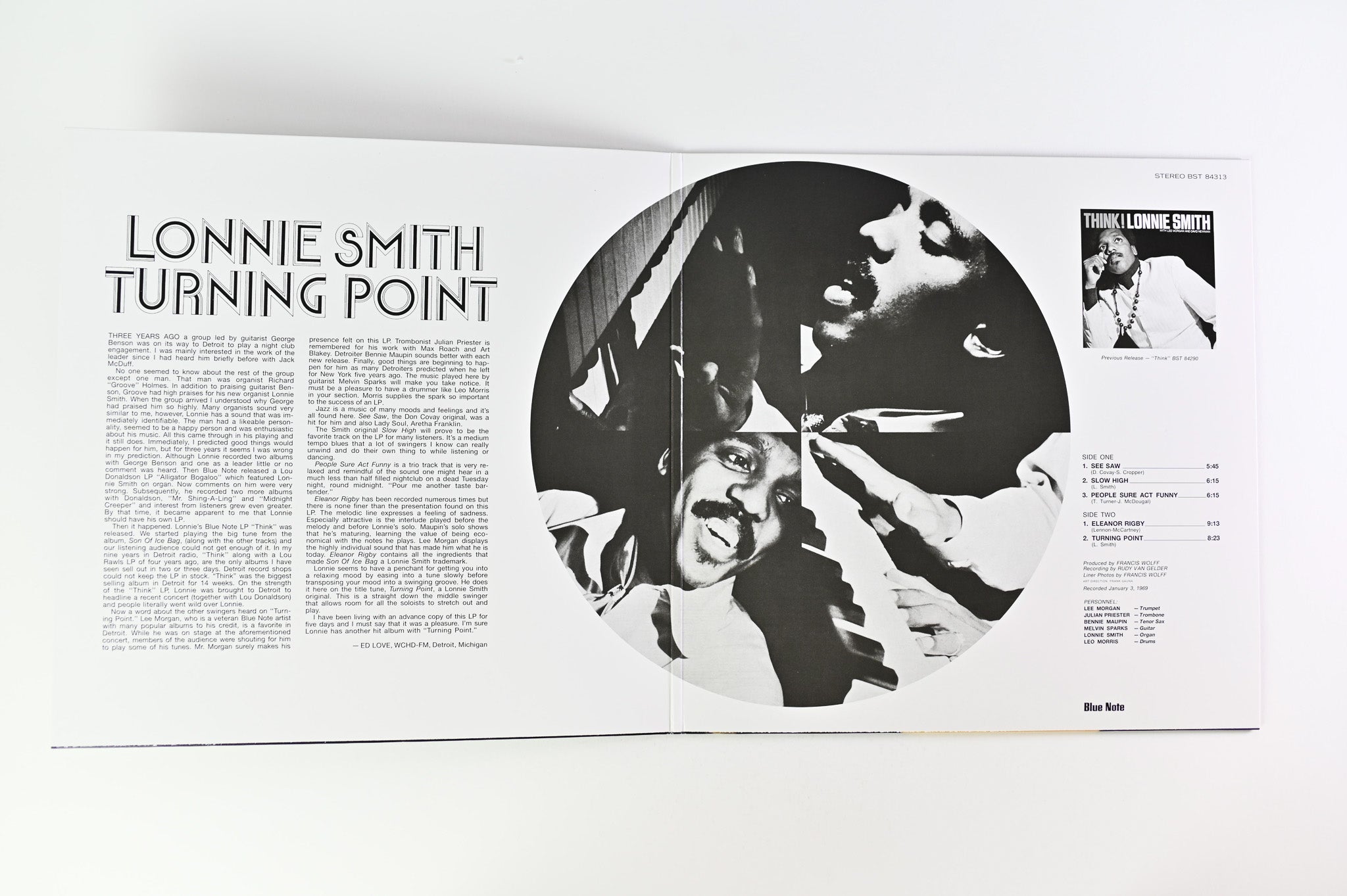 Lonnie Smith - Turning Point on Blue Note Classic Vinyl Series