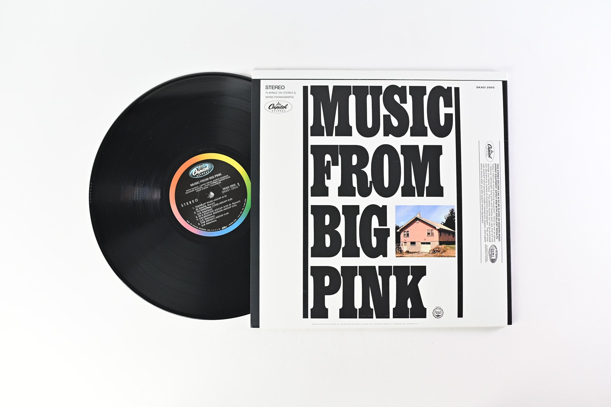 The Band - Music From Big Pink on Capitol 180 Gram Reissue