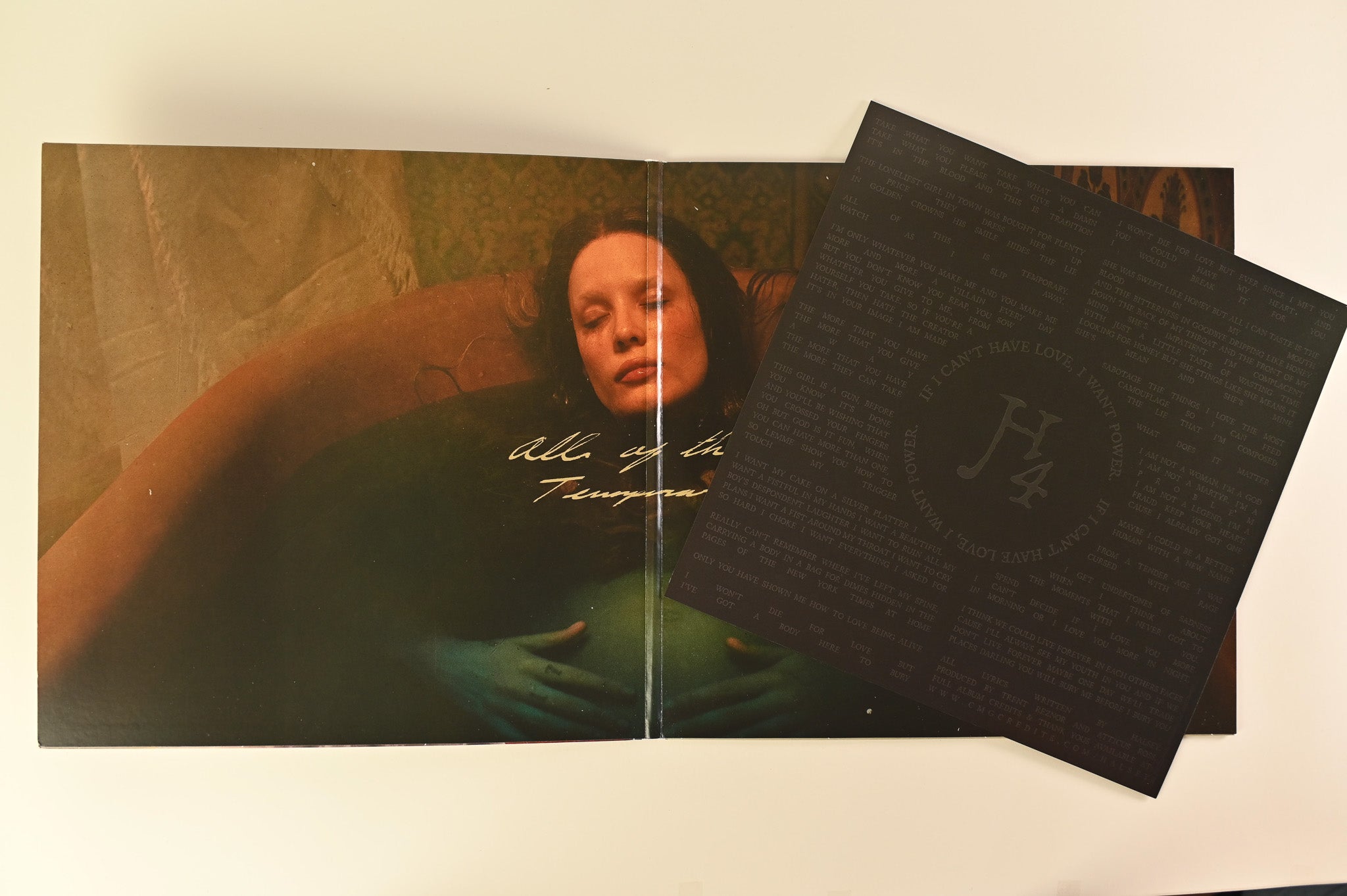 Halsey - If I Can't Have Love, I Want Power on Capitol Orange Translucent Vinyl