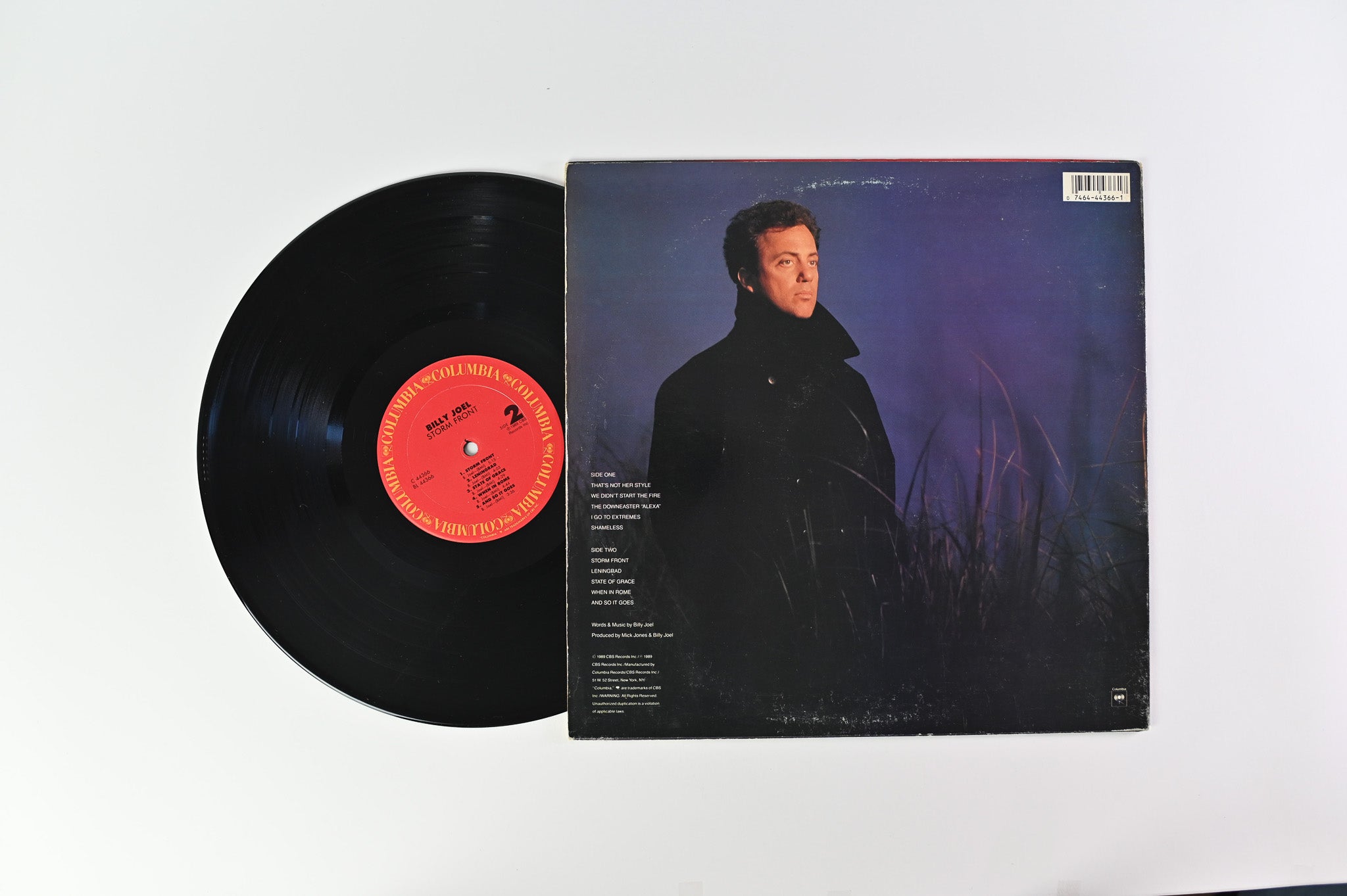 Billy Joel - Storm Front on Columbia