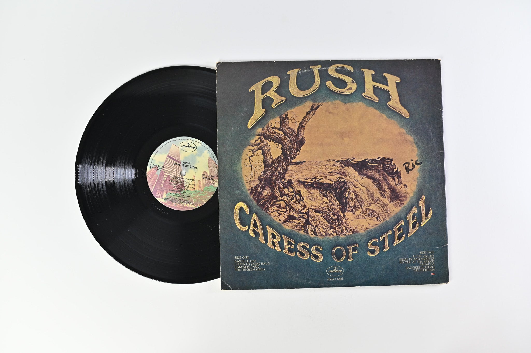 Rush - Caress Of Steel on Mercury