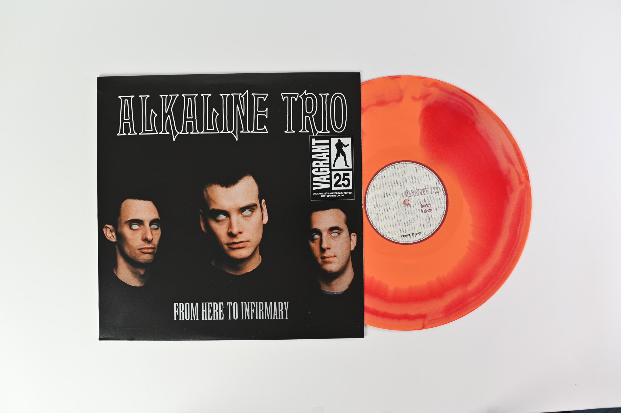 Alkaline Trio - From Here To Infirmary Ltd Yellow Red Swirl Reissue