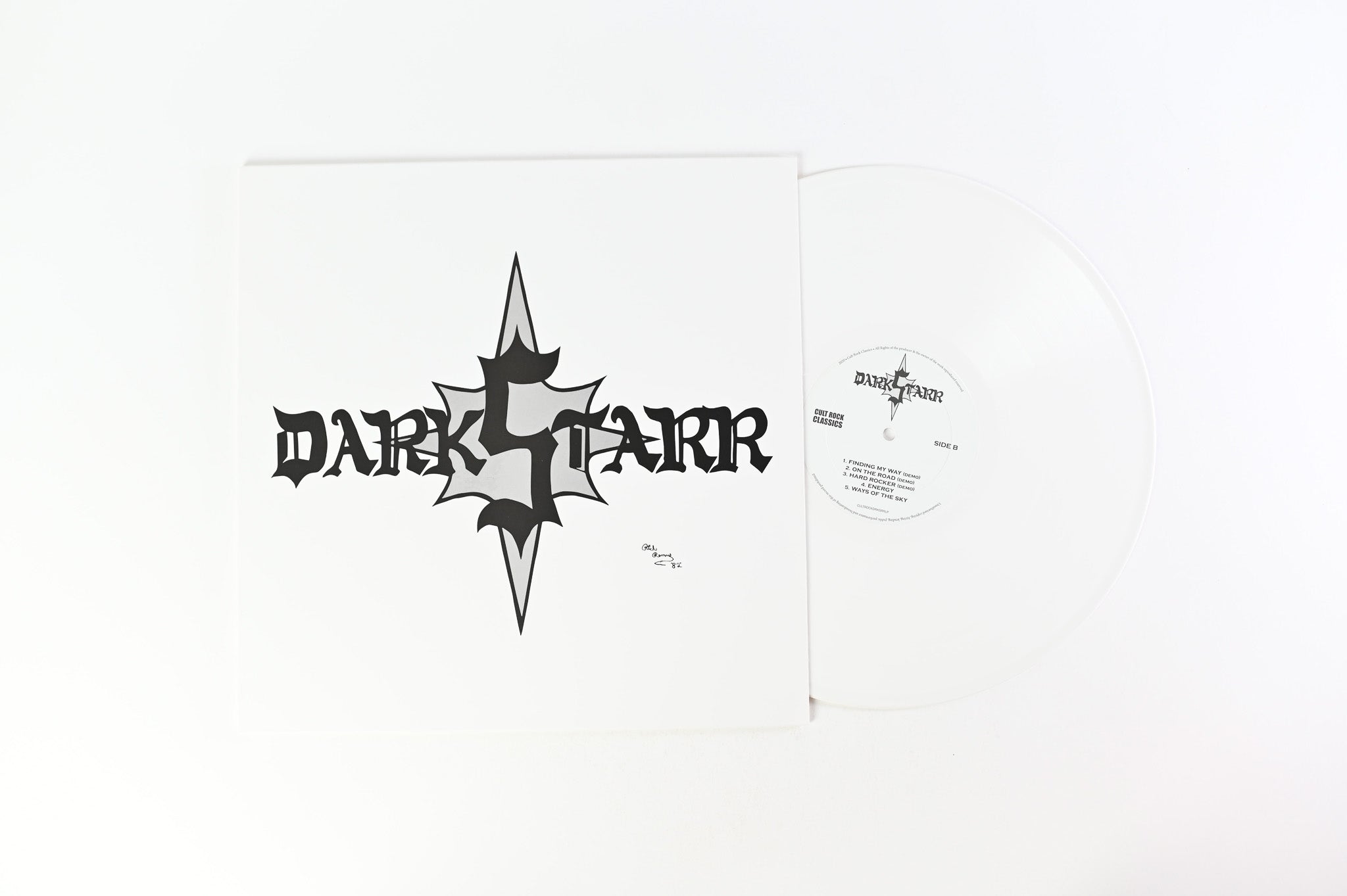 Darkstarr - Darkstarr on Cult Rock Classics Ltd White Vinyl Reissue
