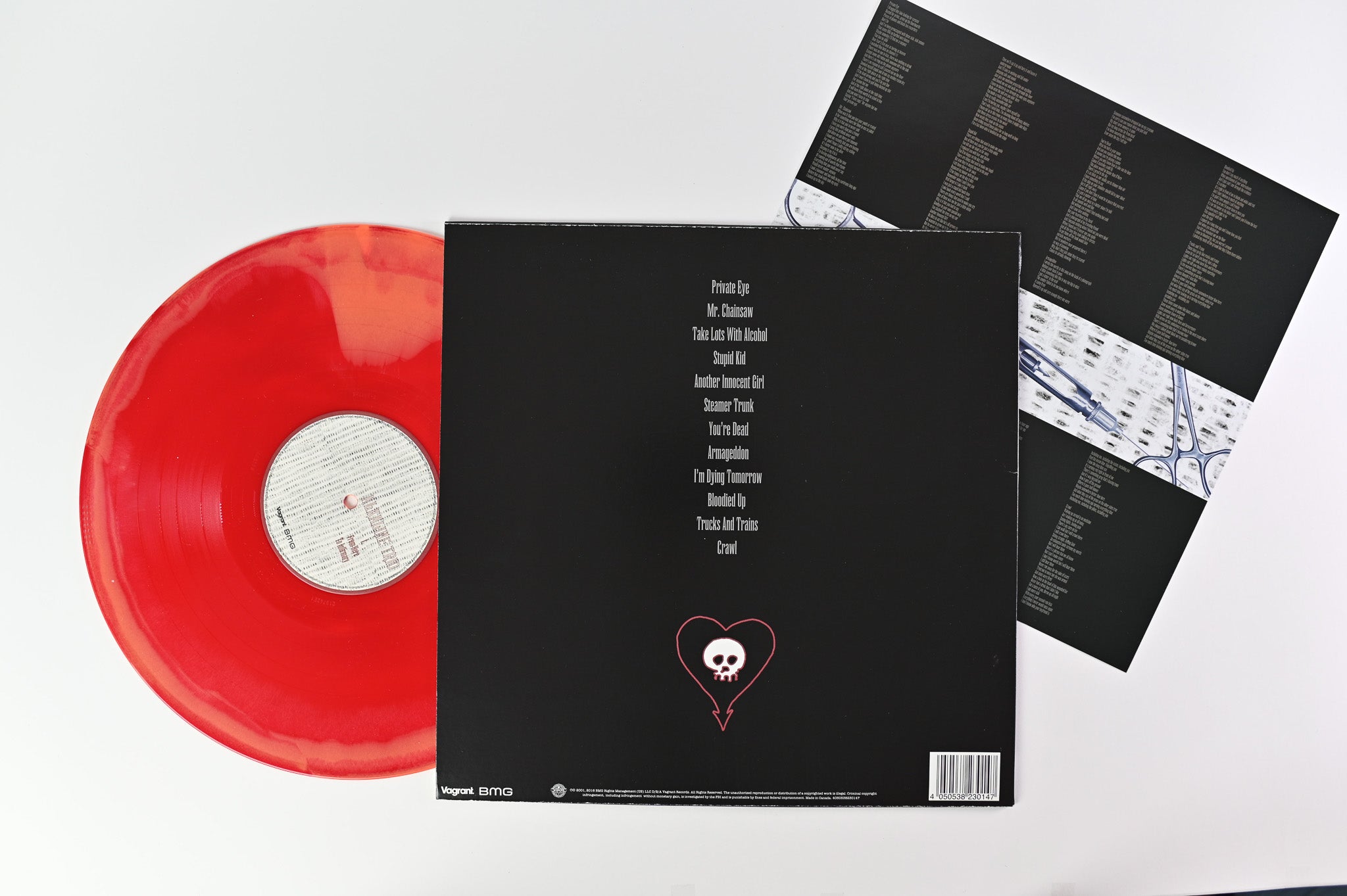 Alkaline Trio - From Here To Infirmary Ltd Yellow Red Swirl Reissue