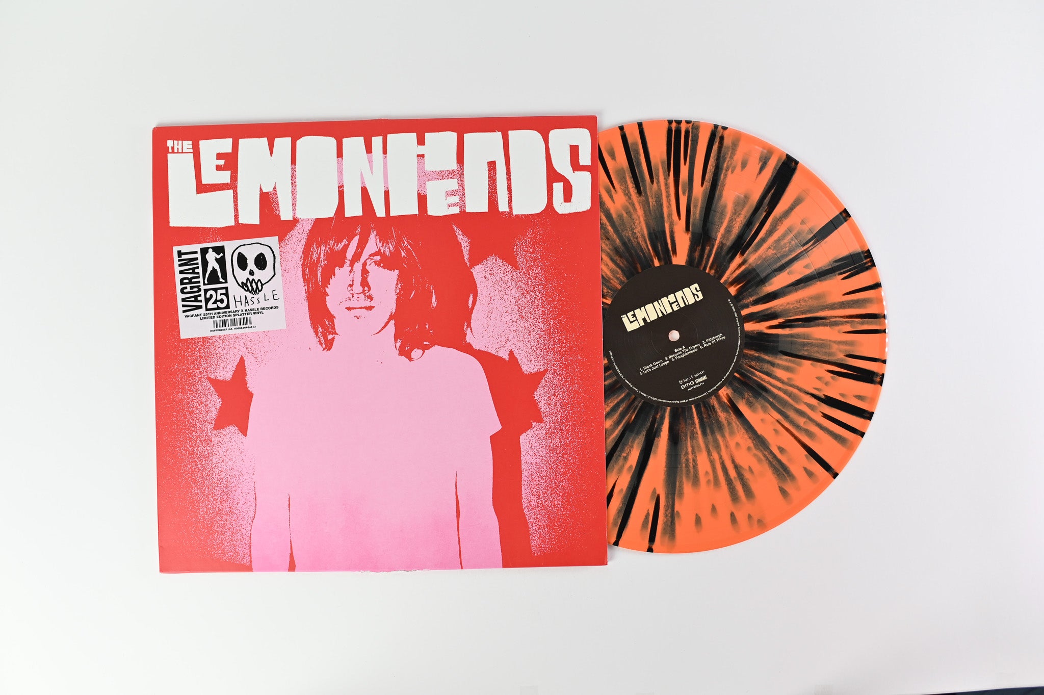 The Lemonheads - The Lemonheads on Hassle Ltd Numbered Orange and Black Splatter