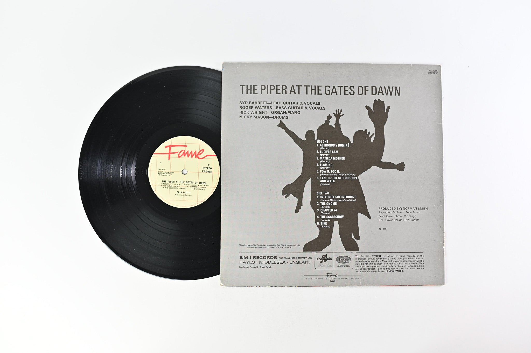 Pink Floyd - The Piper At The Gates Of Dawn on Fame 1980's UK Reissue