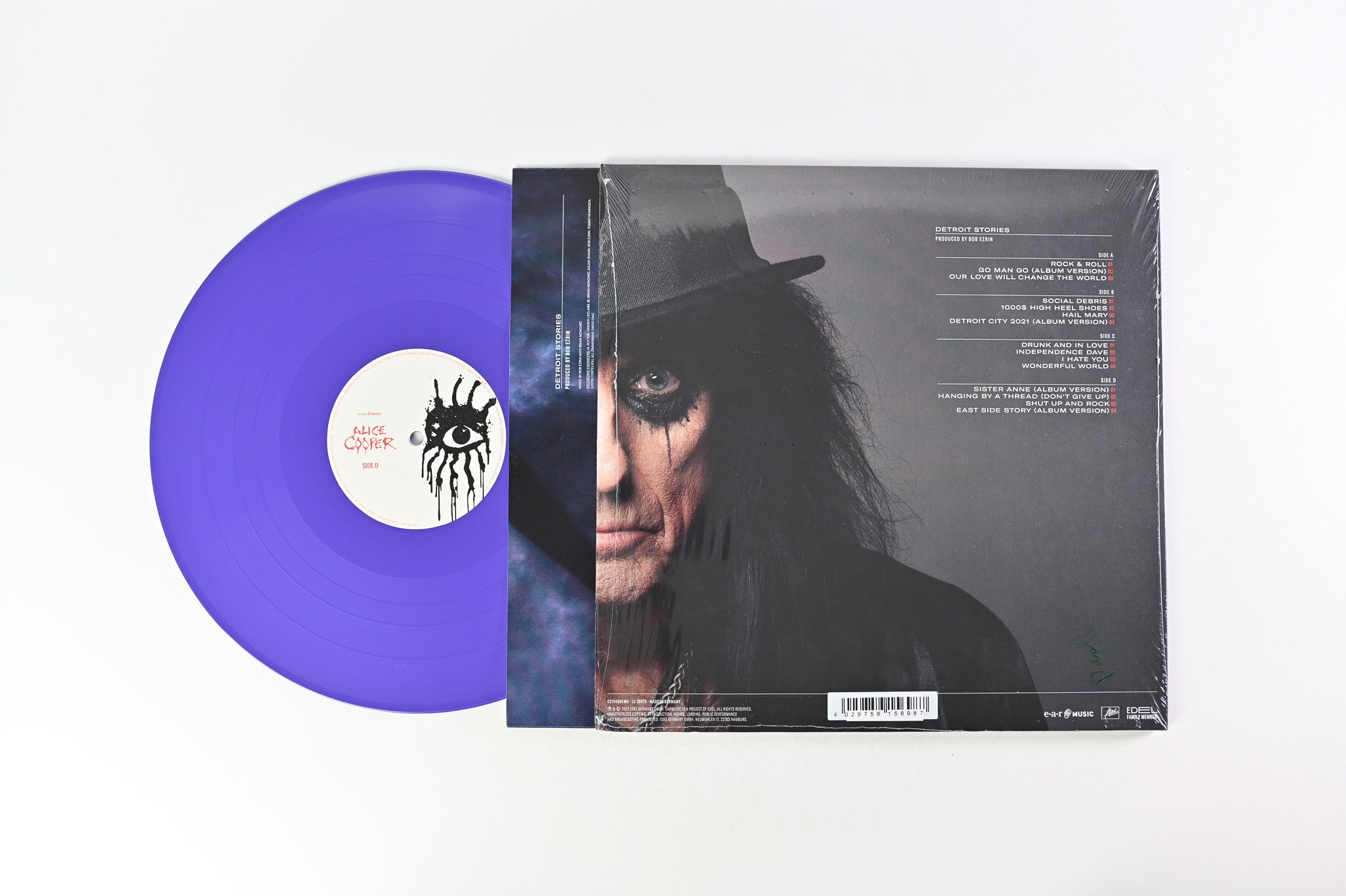 Alice Cooper - Detroit Stories on Ear Music Ltd Purple Vinyl