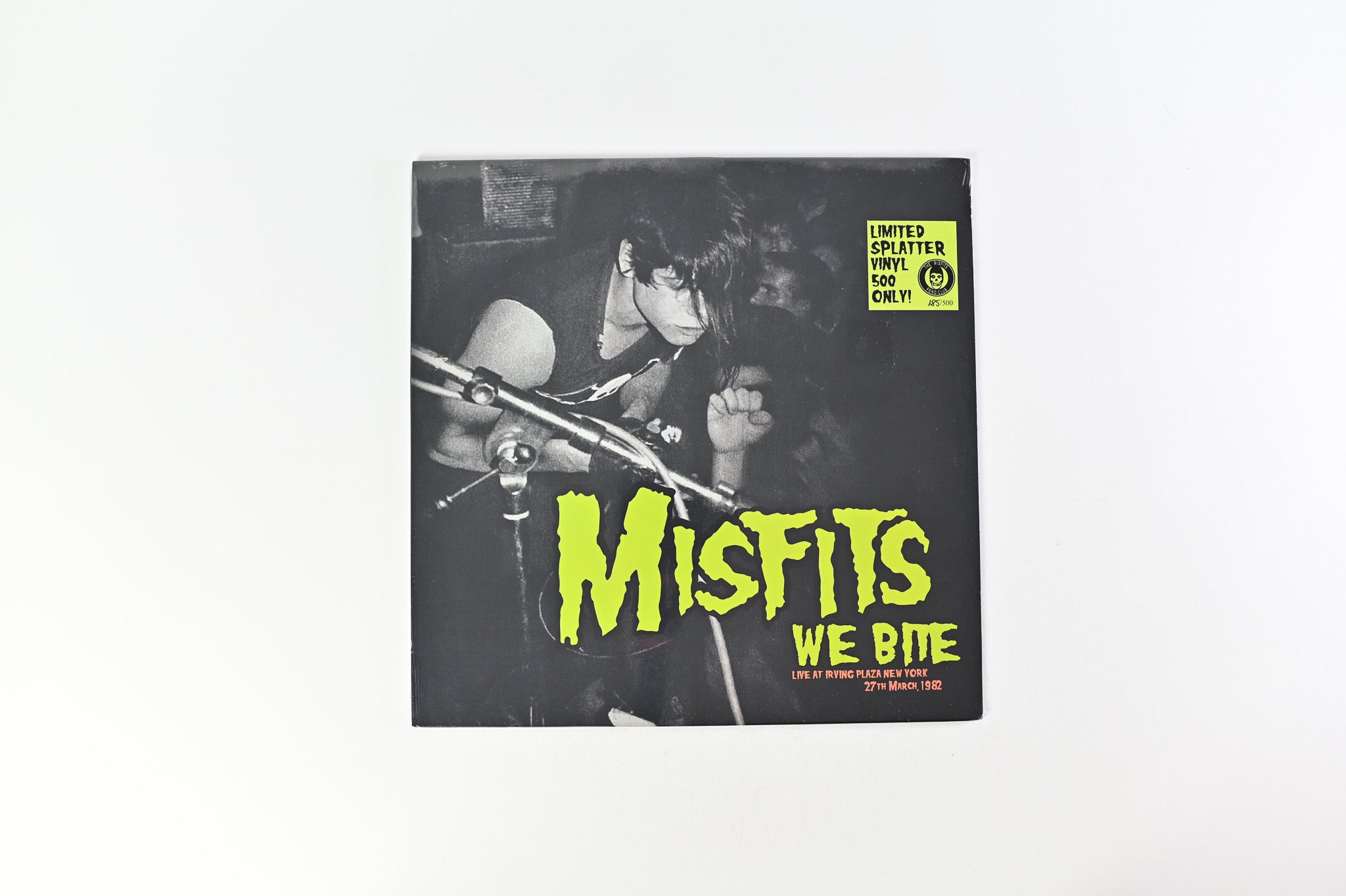 Misfits - We Bite (Live At Irving Plaza, New York 27th March 1982) Unofficial Splatter Vinyl Sealed