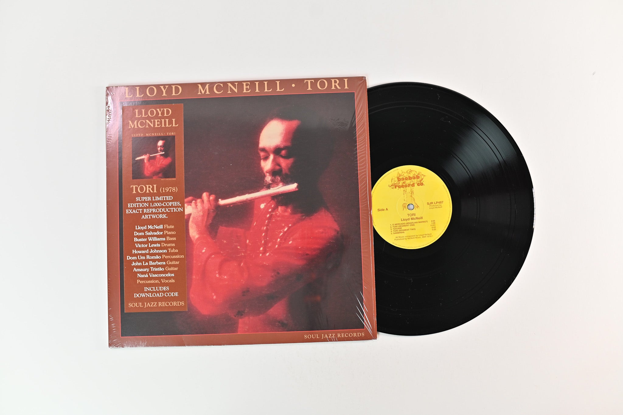 Lloyd McNeill - Tori on Soul Jazz Records