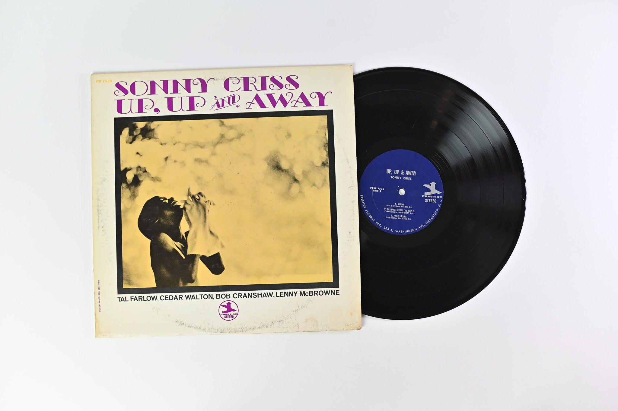 Sonny Criss - Up, Up And Away on Prestige Stereo